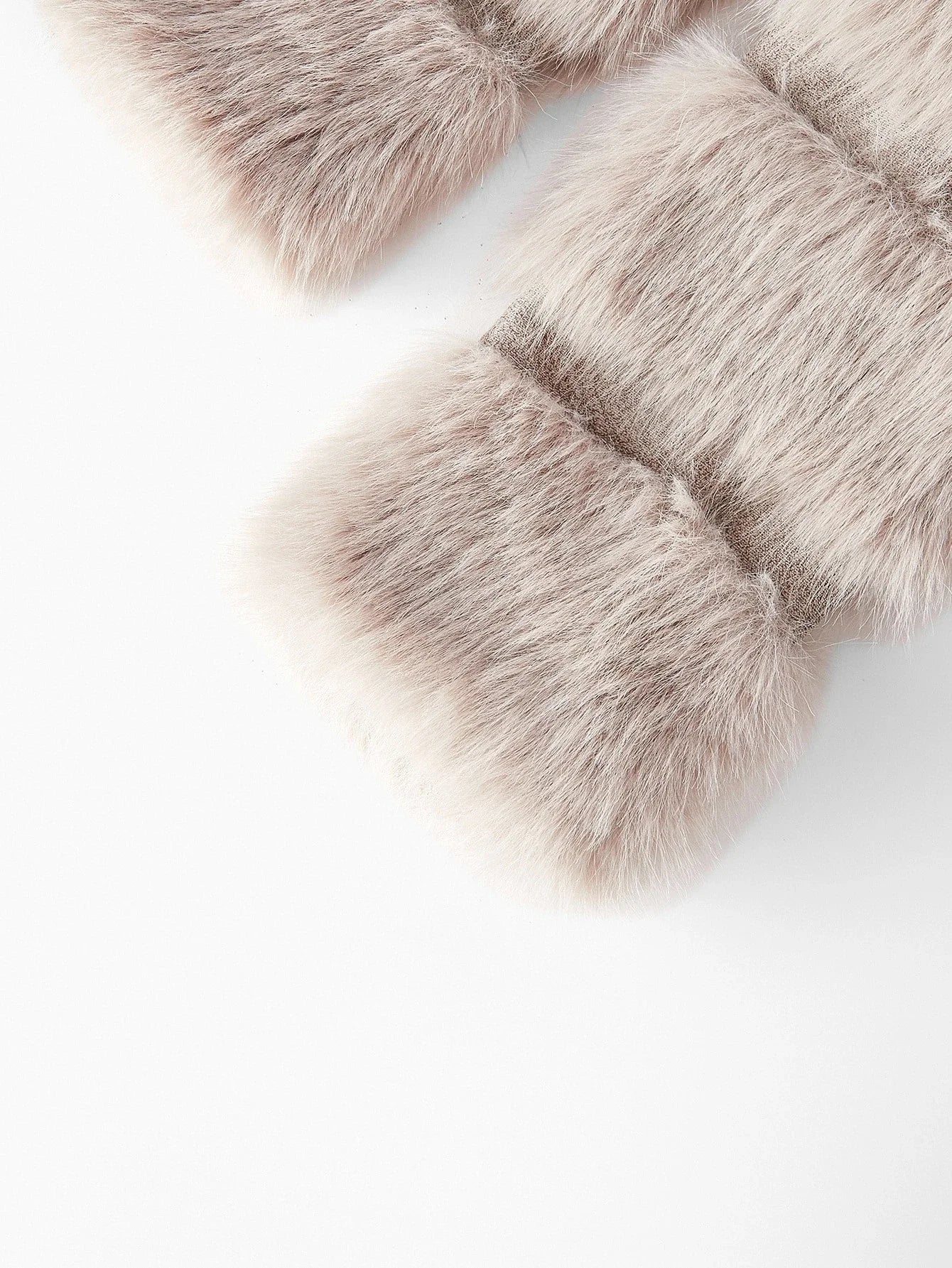 PREMIUM WATERFALL LONG SLEEVE FAUX FUR COAT