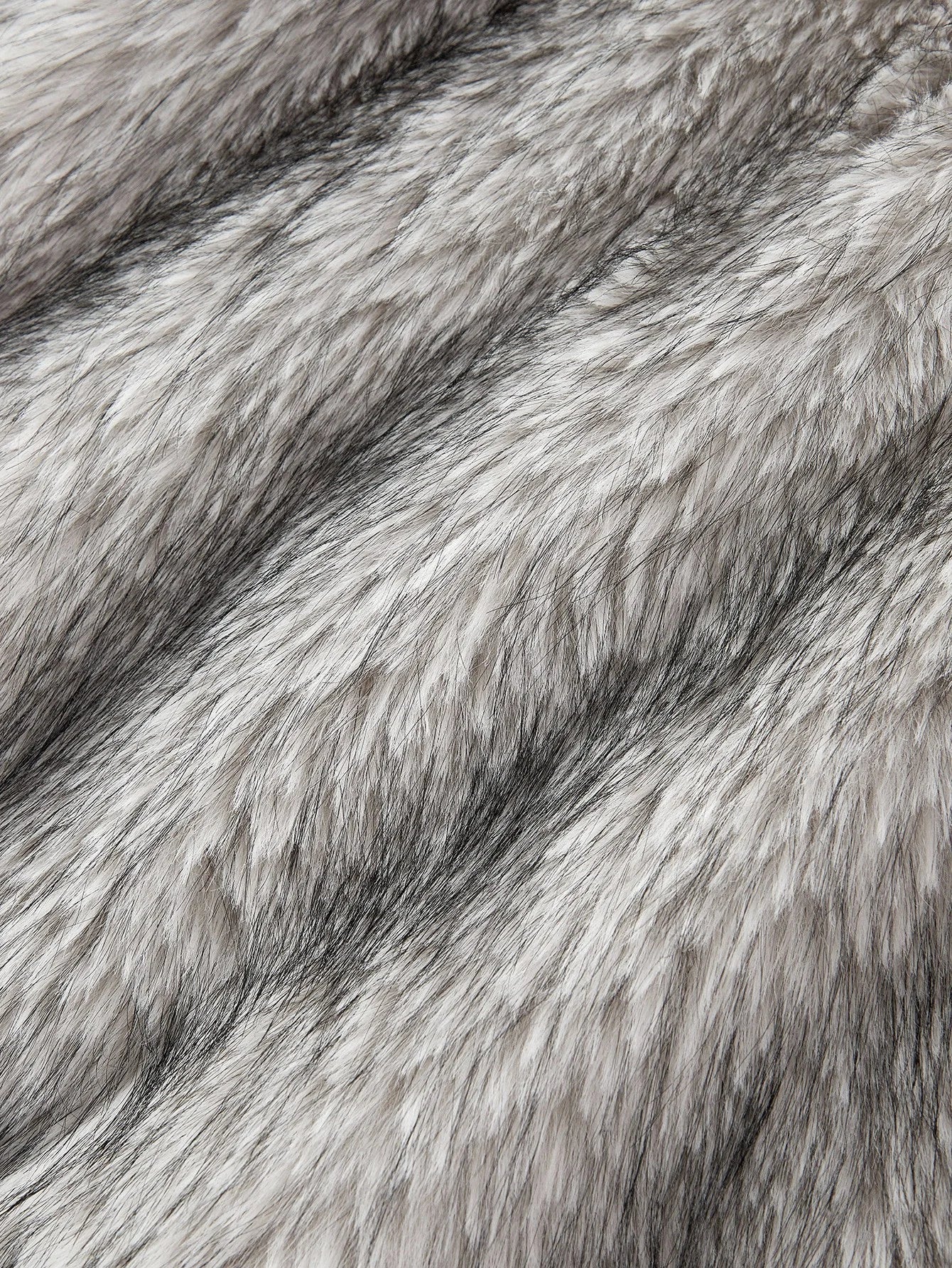 PREMIUM WATERFALL LONG SLEEVE FAUX FUR COAT FOR AUTUMN amp WINTER