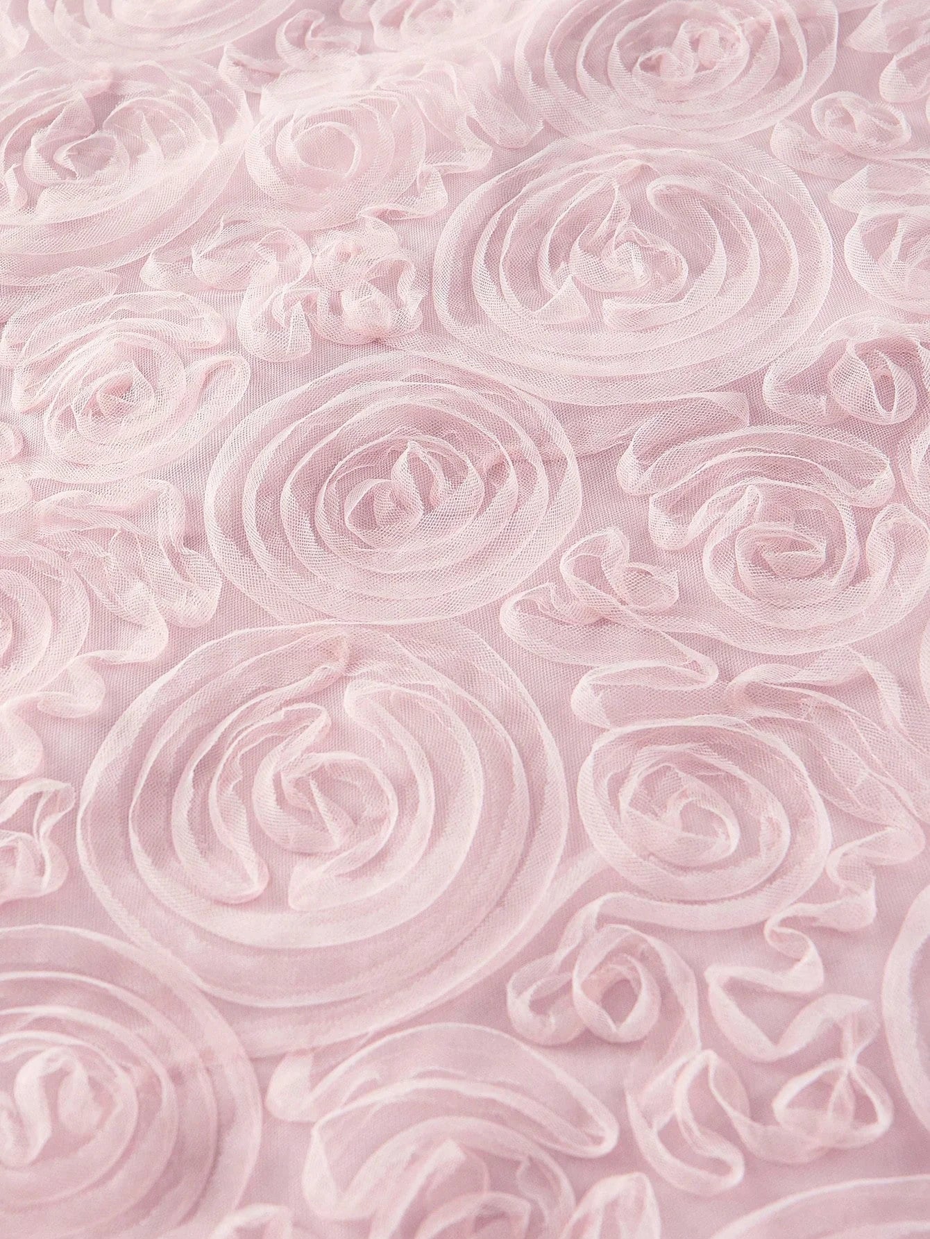 PREMIUM WOMEN FLORAL MESH ELEGANT MIDI DRESS