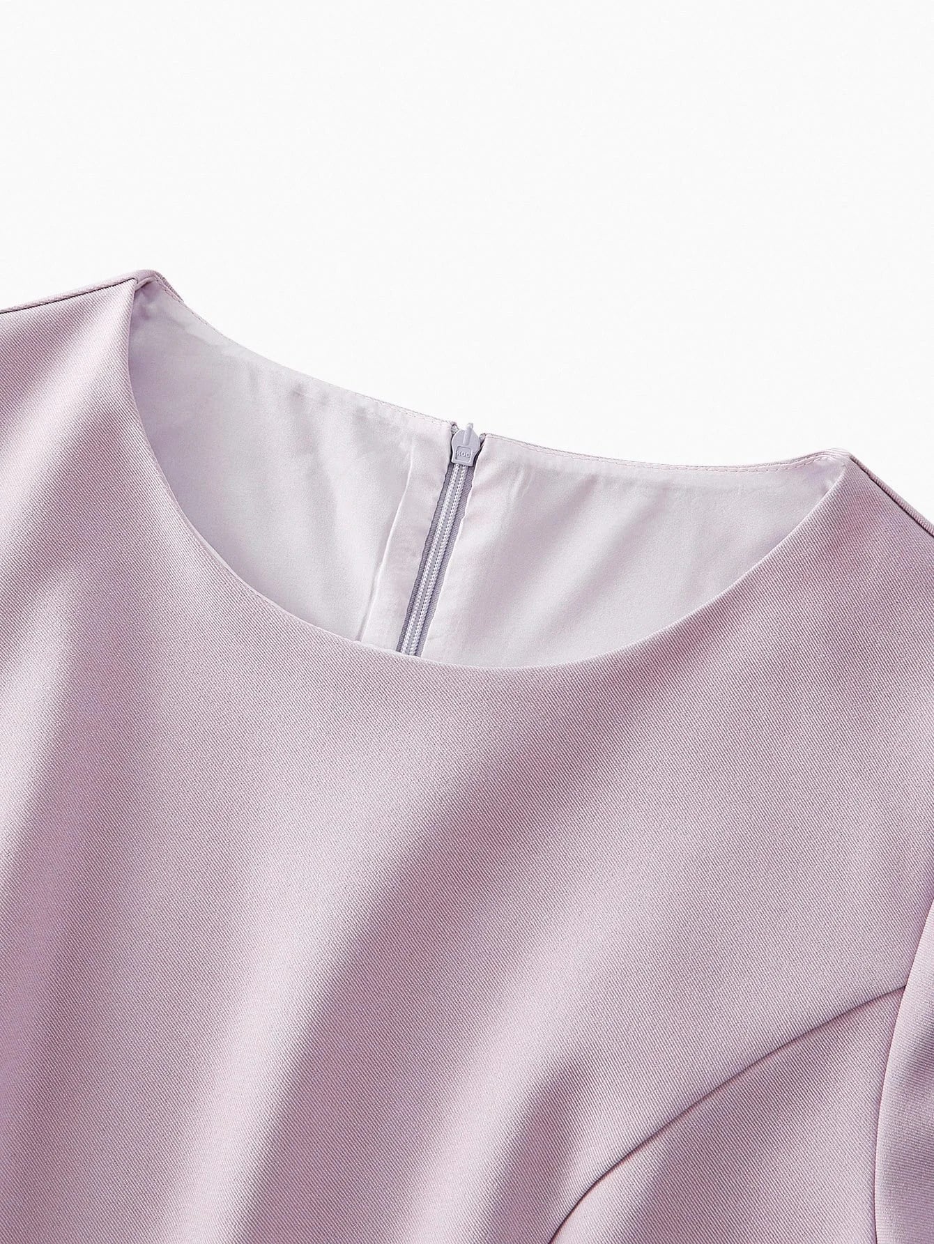 PREMIUM WOMEN ROSE EMBROIDERY WITH RHINESTONE HOLLOW WAIST MIDI DRESS