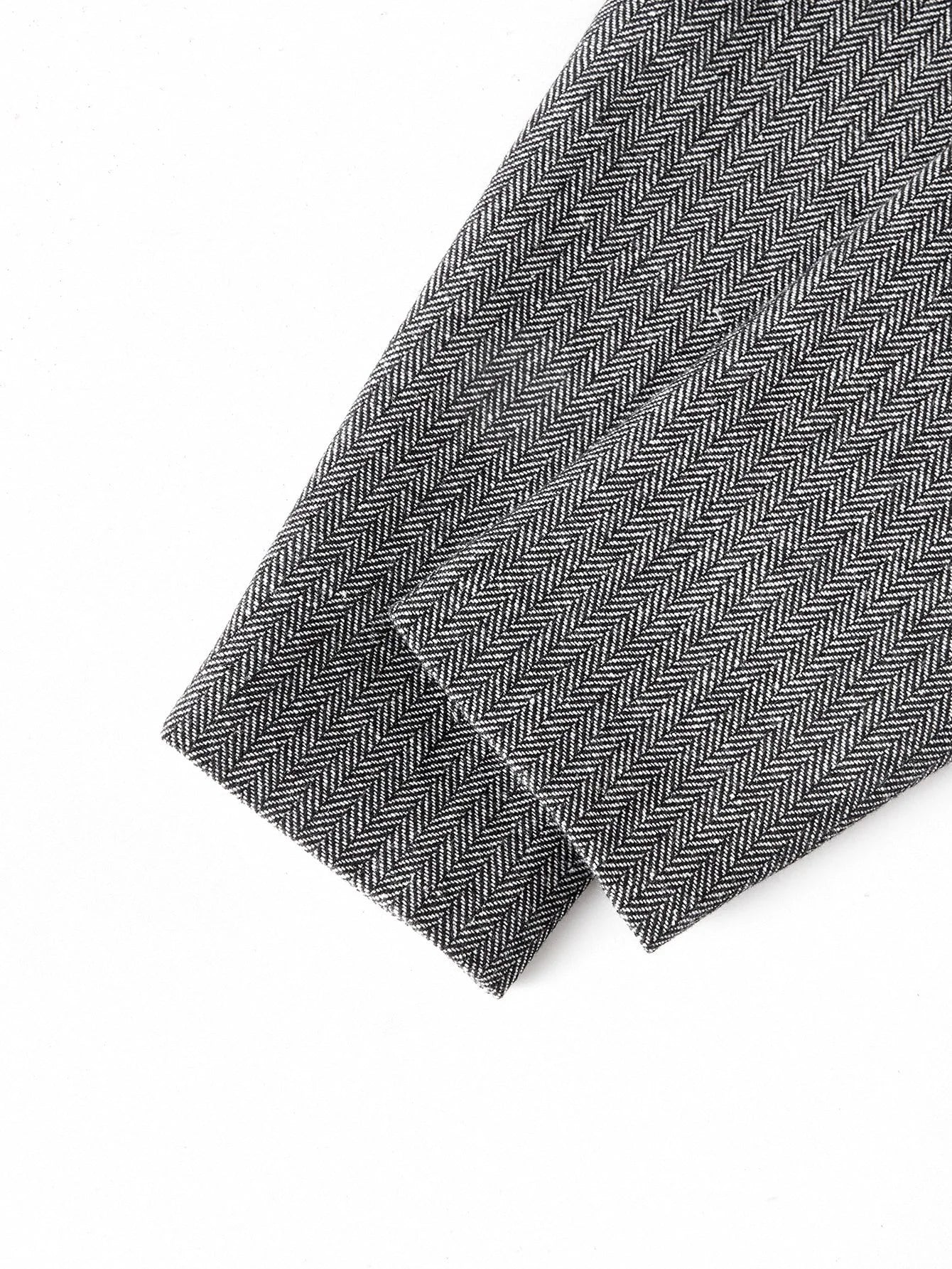 PREMIUM WOMENS CONTRAST COLLAR FOLD PLEATED DRESS