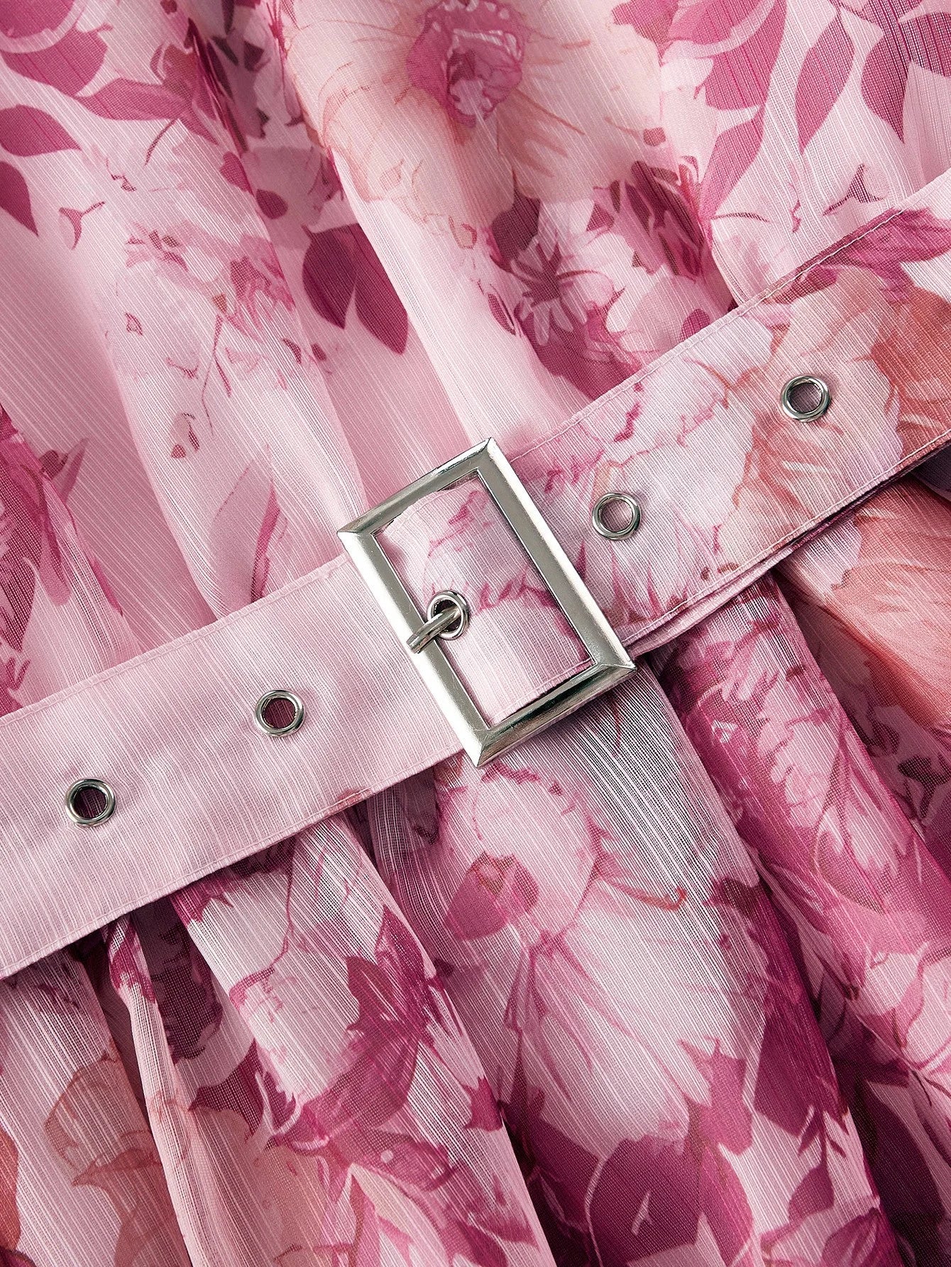 PREMIUM WOMENS ELEGANT HALTER FLORAL PRINT DRESS