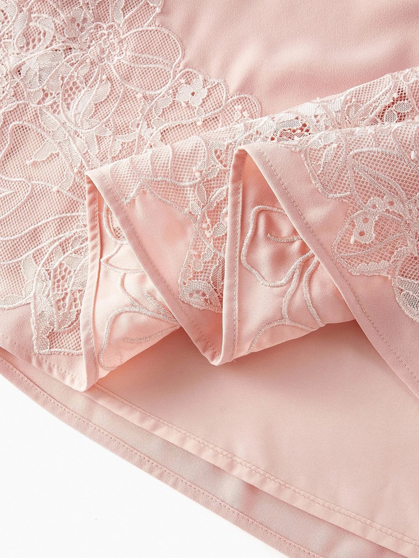 PREMIUM WOMENS EMBROIDERED LACE PATCHWORK MIDLENGTH ALINE DRESS