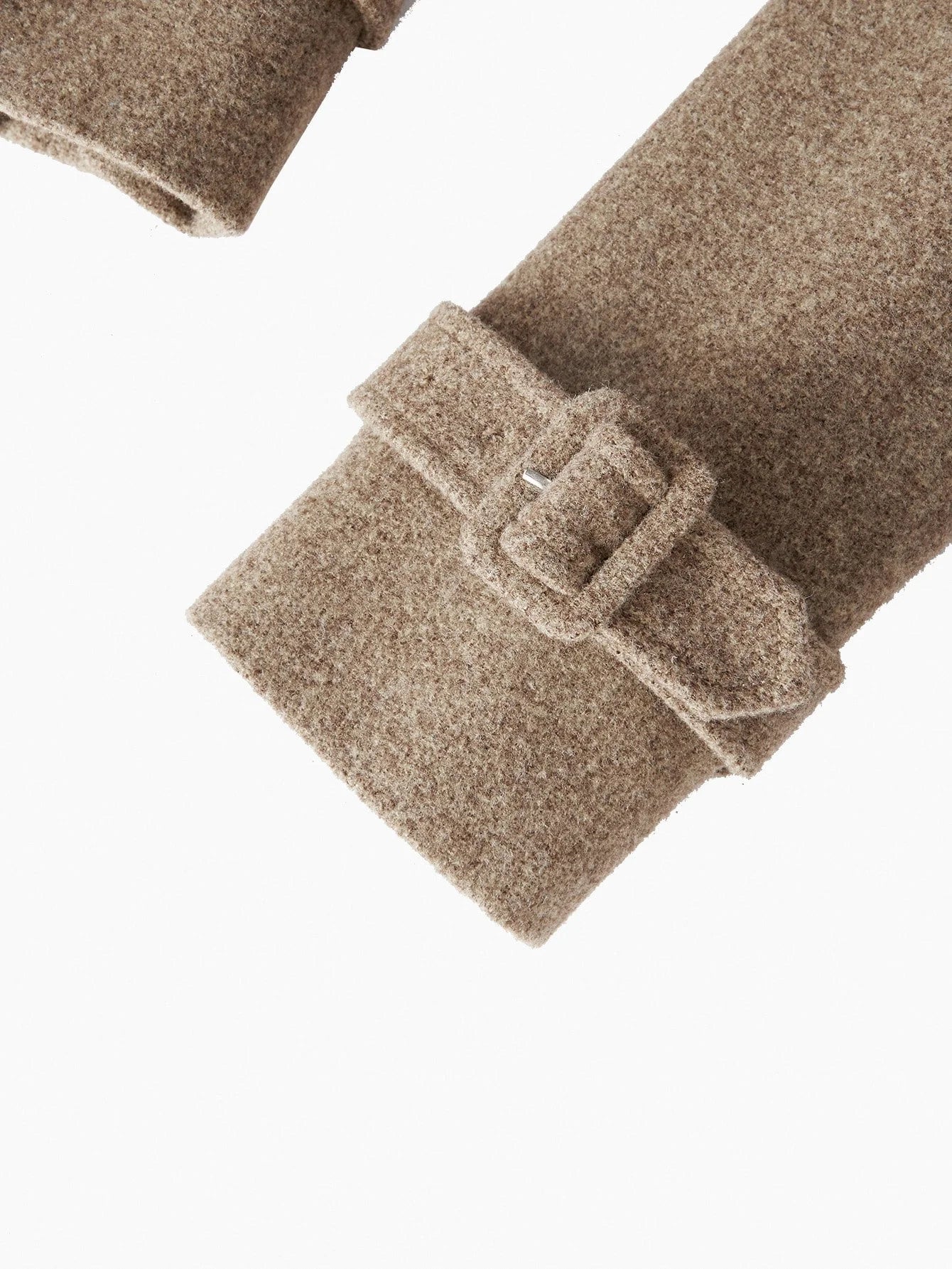 PREMIUM WOMENS FAUX FUR COLLAR LOOSE FIT WOOLEN OVERCOAT AUTUMNWINTER