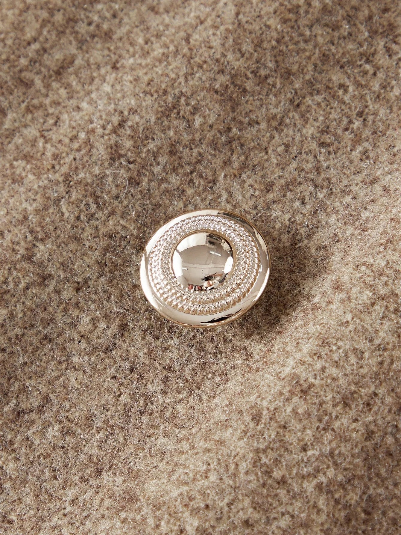 PREMIUM WOMENS FAUX FUR COLLAR LOOSE FIT WOOLEN OVERCOAT AUTUMNWINTER