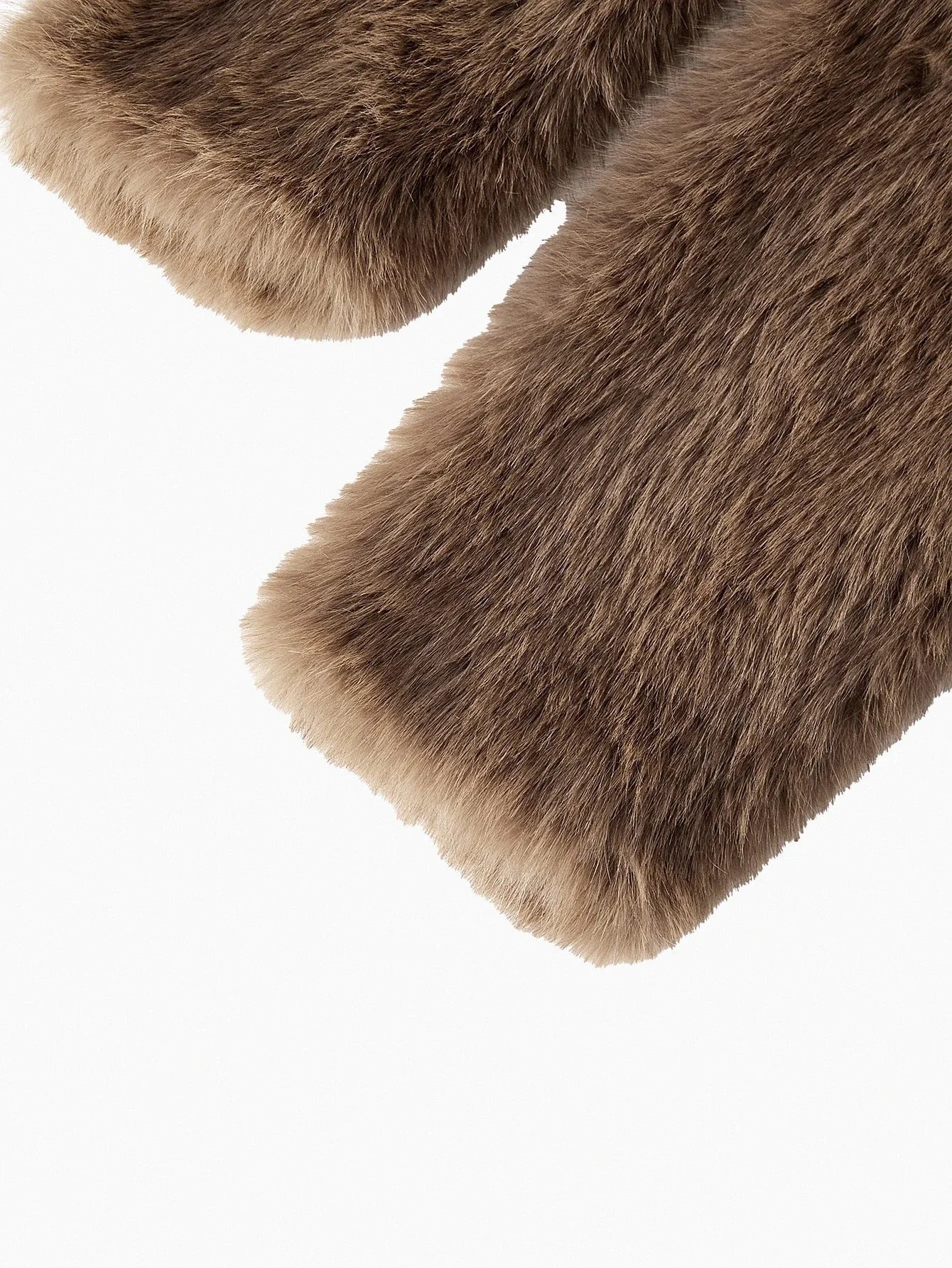 PREMIUM WOMENS FAUX FUR COLLAR MIDLENGTH COAT AUTUMNWINTER