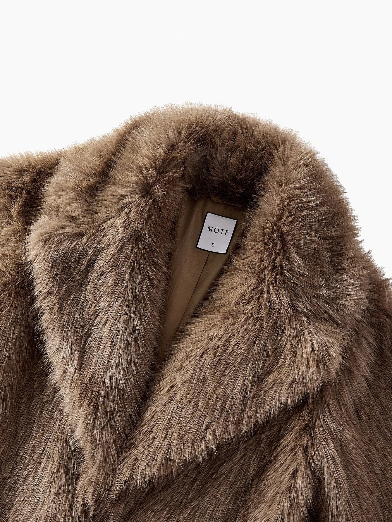 PREMIUM WOMENS FAUX FUR COLLAR MIDLENGTH COAT AUTUMNWINTER