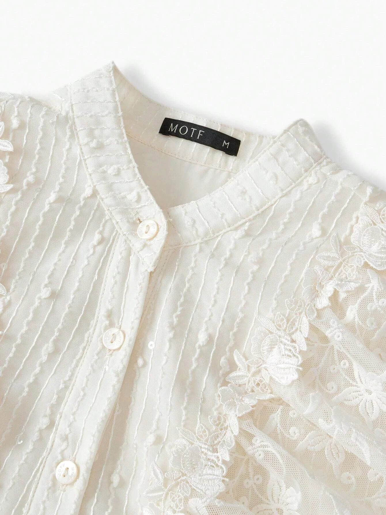 PREMIUM WOMENS JACQUARD LACE RUFFLE TRIM GODET HEM LONG DRESS