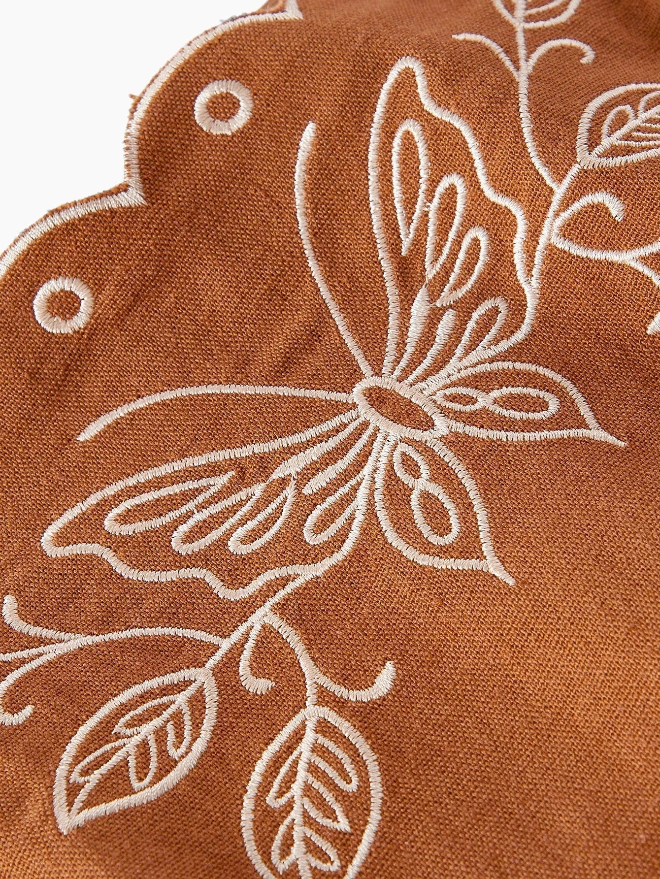 PREMIUM WOMENS LINEN EMBROIDERY MINI DRESS SUMMER VACATION