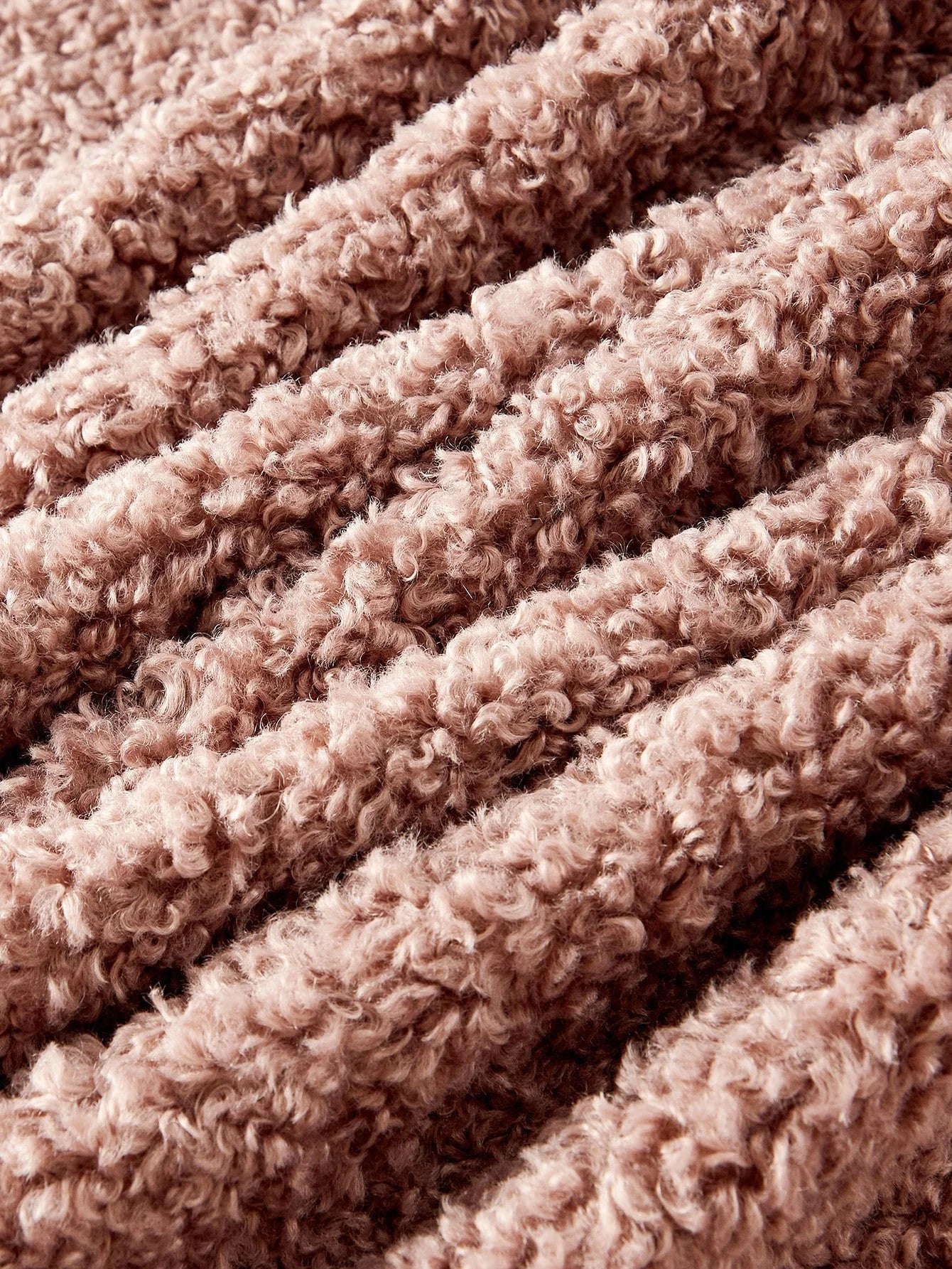 PREMIUM WOMENS LONG FAUX FUR CINCHED WAIST JACKET AUTUMNWINTER