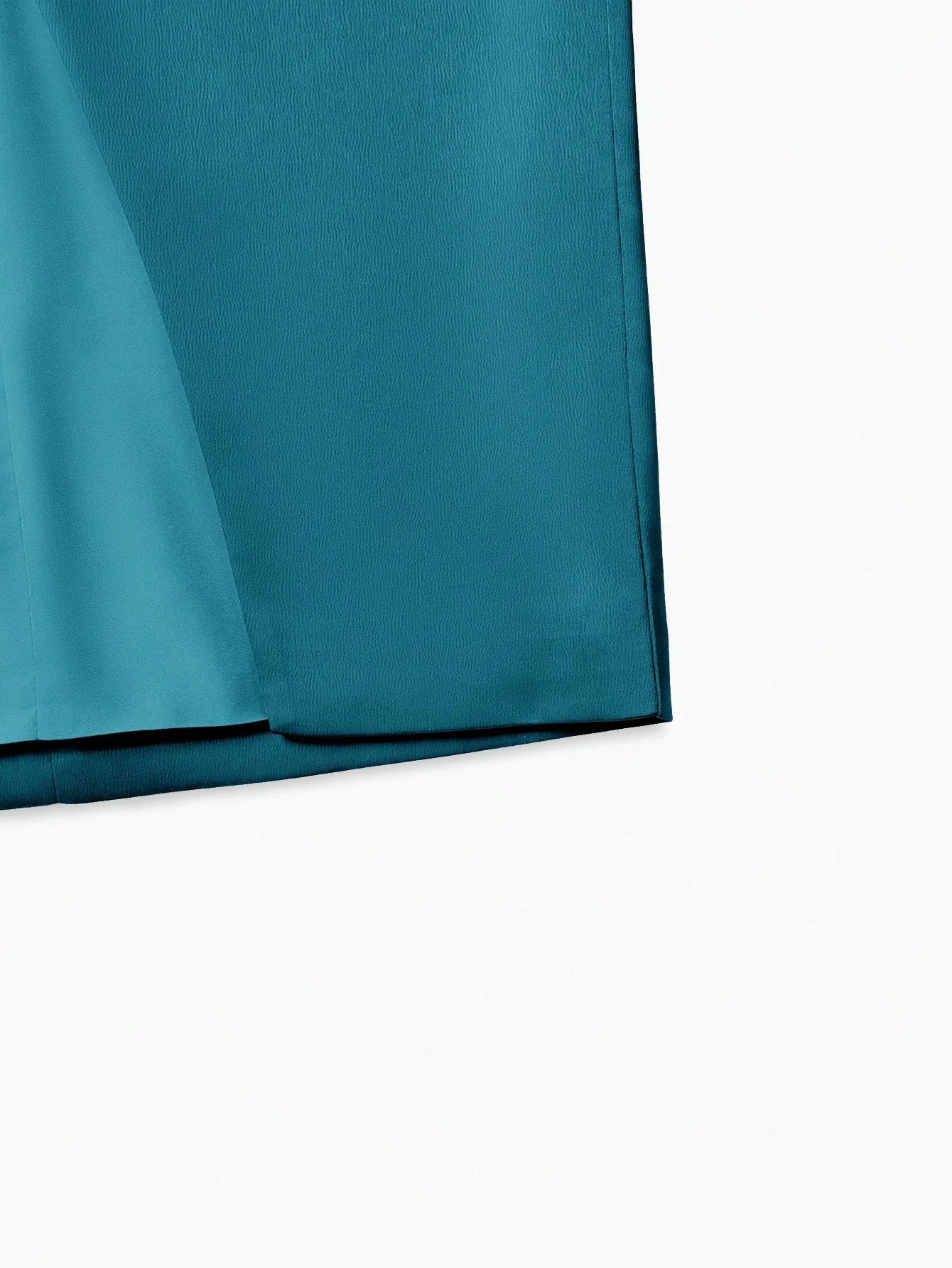 PREMIUM WOMENS PLEATED WRAP AROUND HEM BANDEAU DRESS