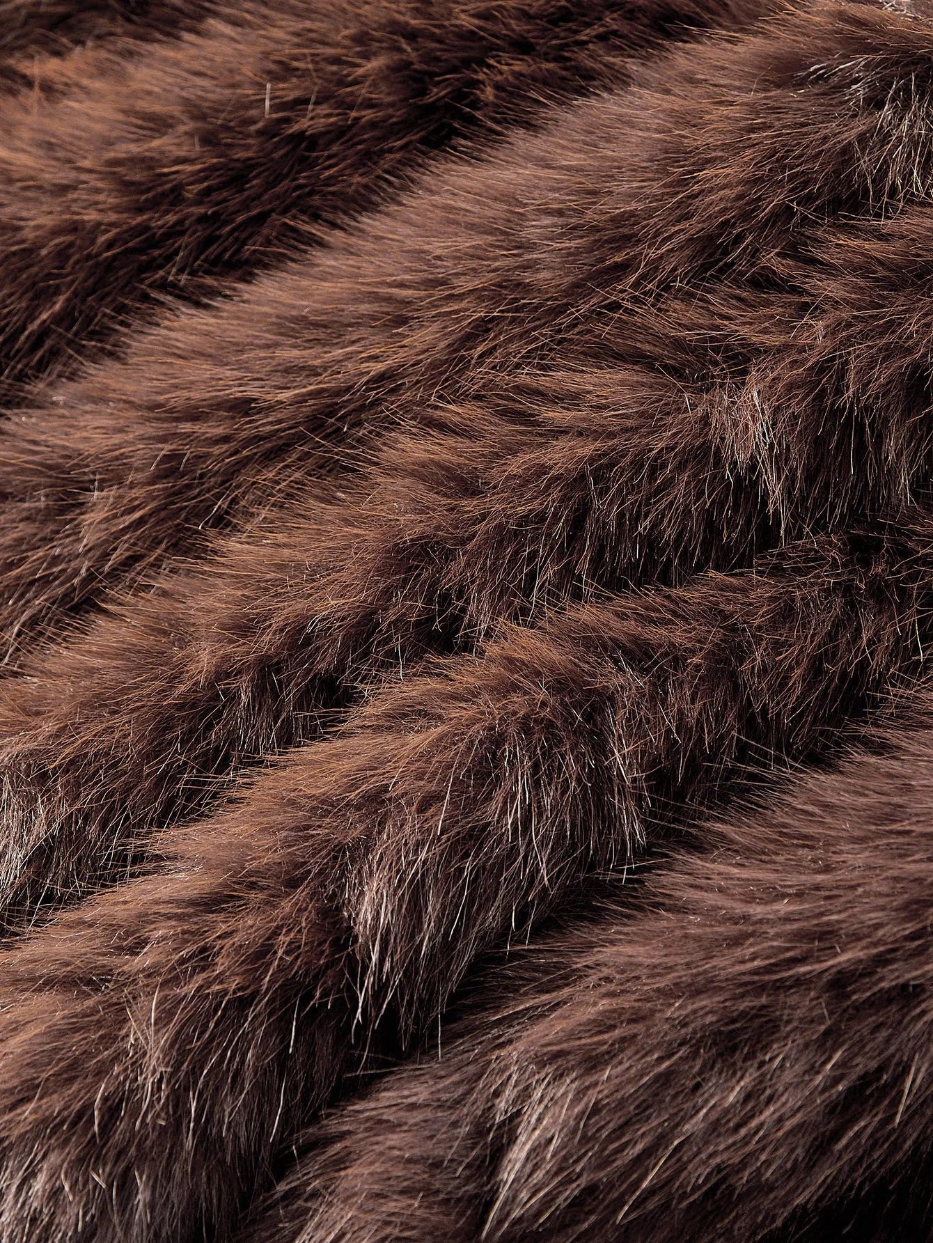 PREMIUM WOMENS STAR RHINESTONE EMBELLISHED FAUX FUR SHORT COAT AUTUMNWINTER