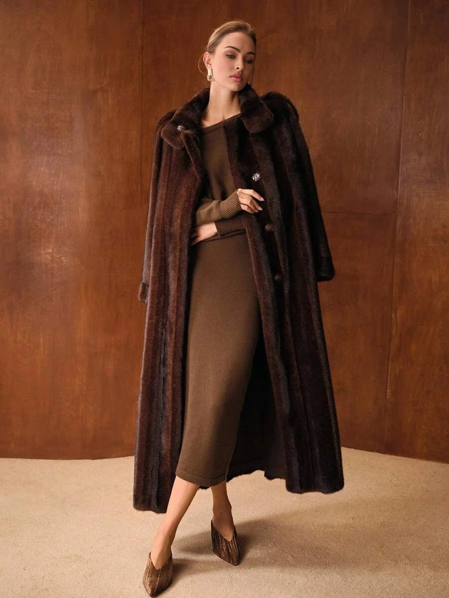 PREMIUM WOOL ASYMMETRICAL NECK TOP amp SKIRT SWEATER COORD