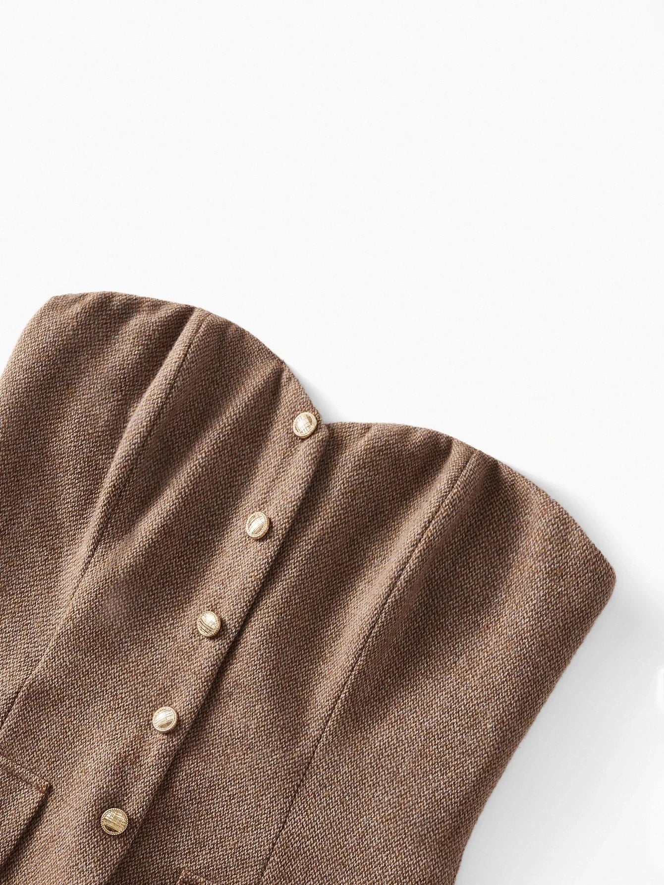 PREMIUM WOOL AUTUMNWINTER ALINE TUBE DRESS