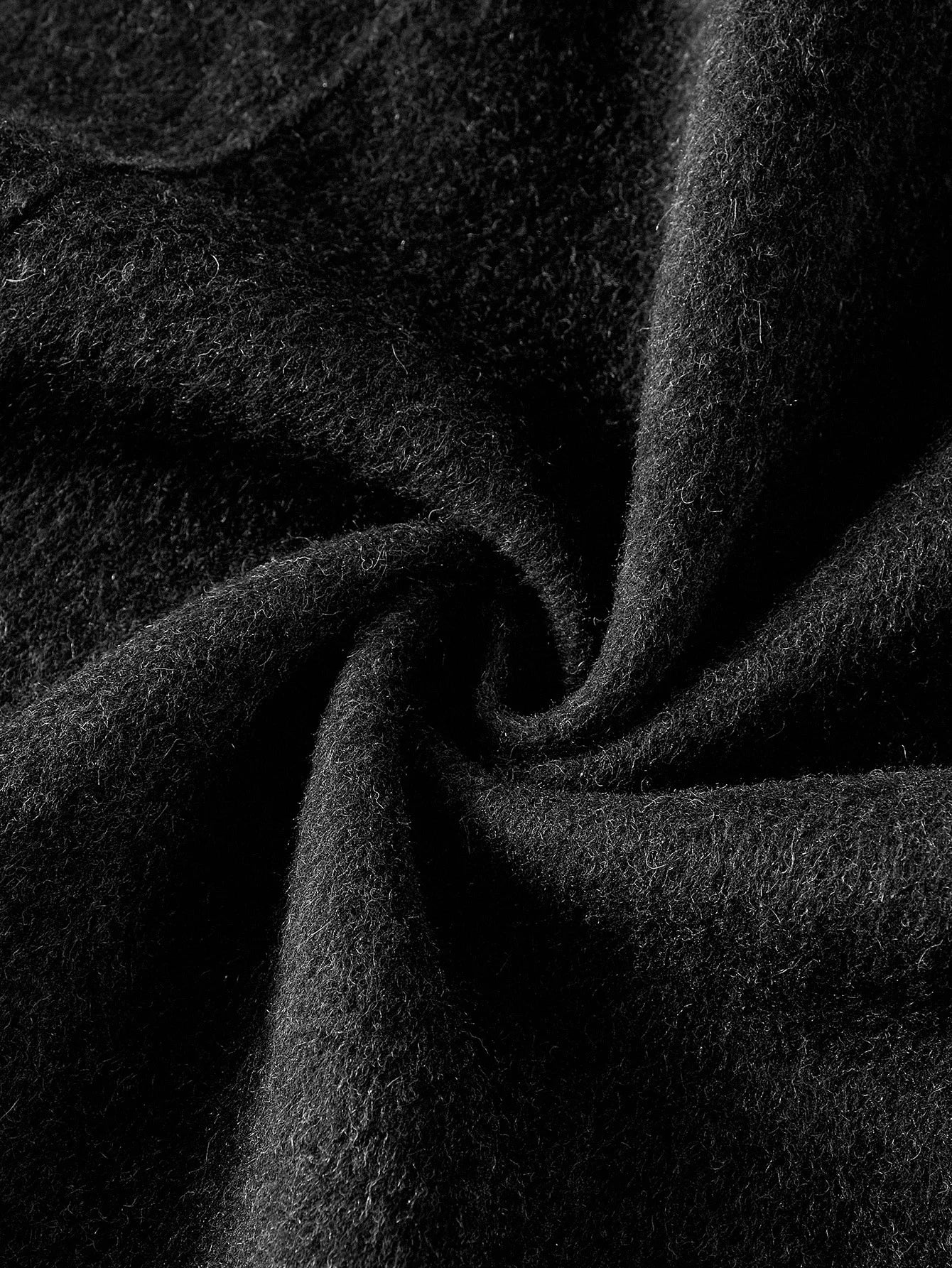 PREMIUM WOOL BELTED HOODED OVERCOAT