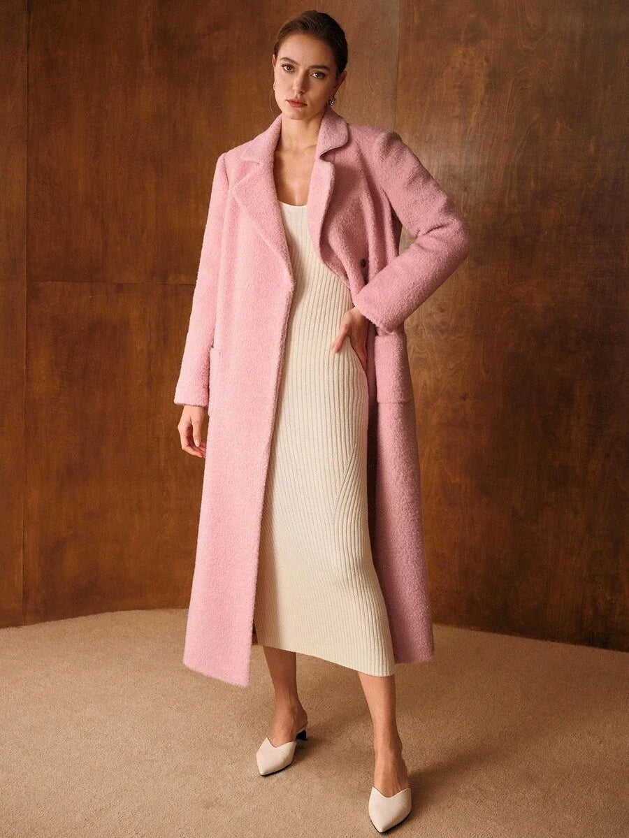 PREMIUM WOOL BELTED OVERCOAT