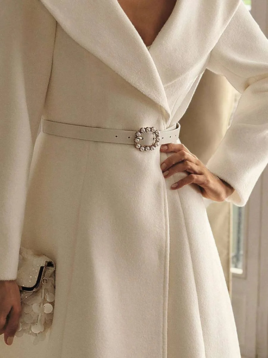 PREMIUM WOOL BELTED OVERCOAT