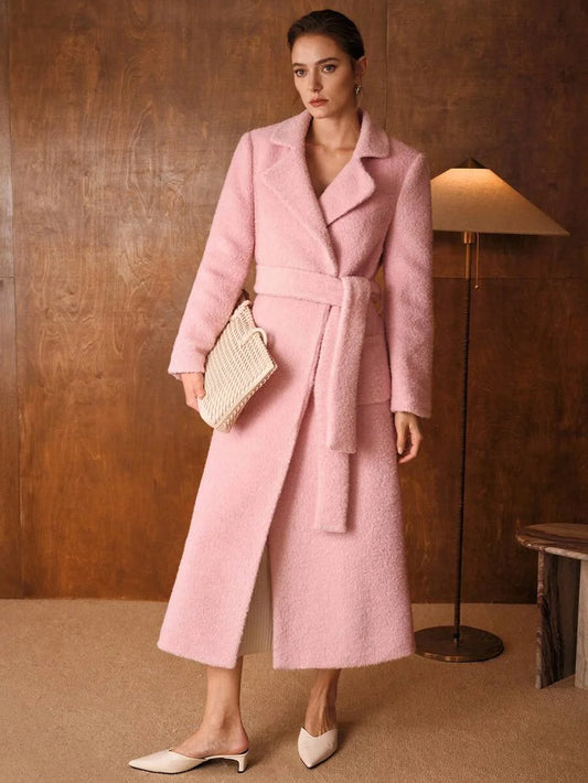 PREMIUM WOOL BELTED OVERCOAT