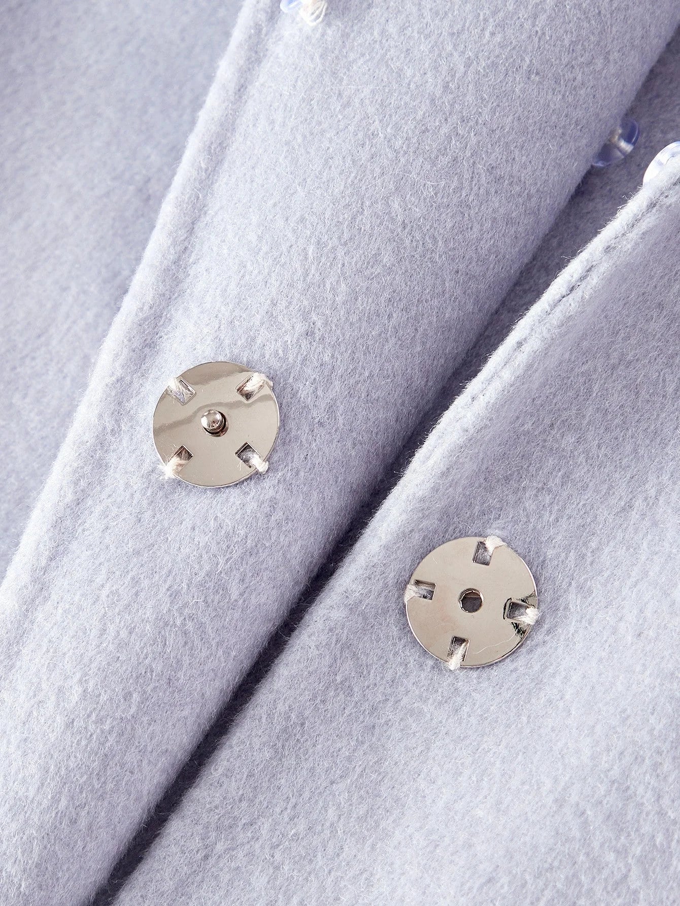 PREMIUM WOOL CONTRAST FAUX FUR OVERCOAT