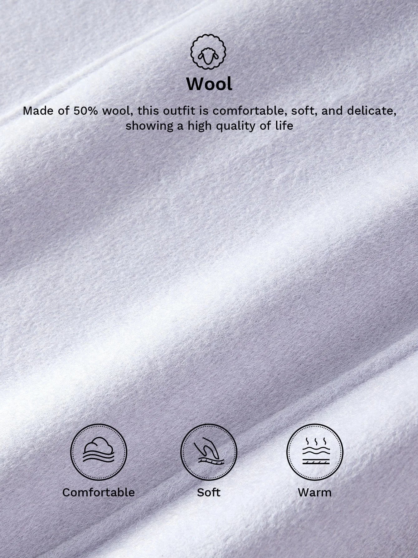 PREMIUM WOOL CONTRAST FAUX FUR OVERCOAT