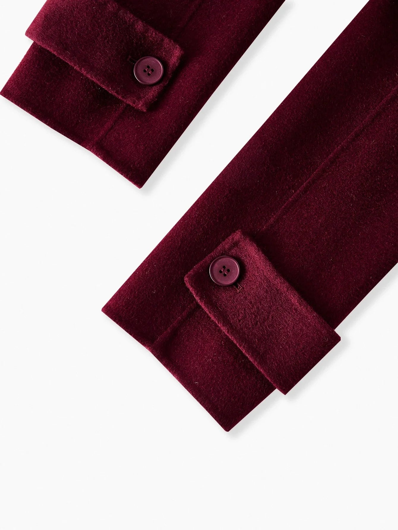 PREMIUM WOOL DOUBLE BREASTED BELTED OVERCOAT