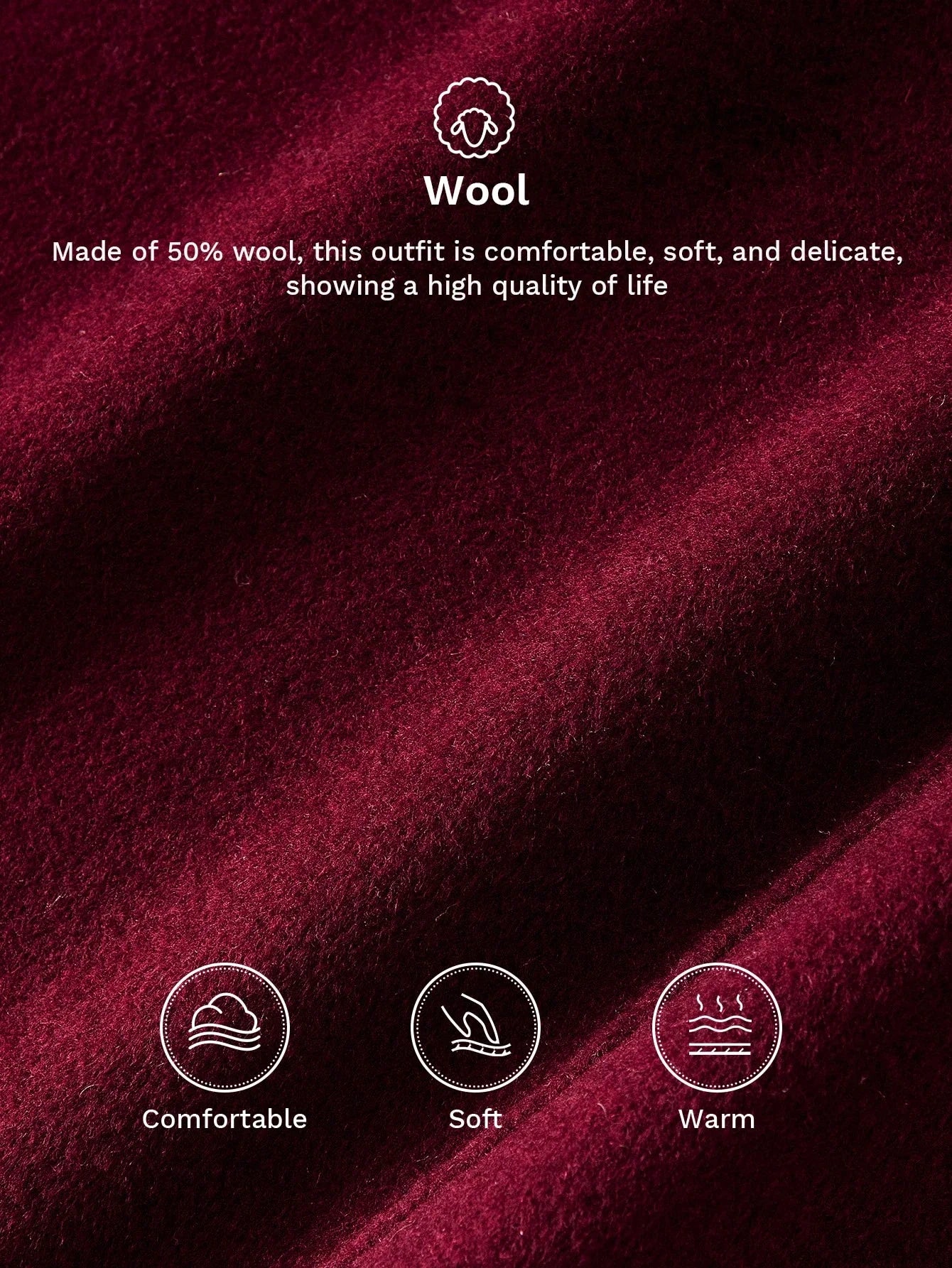 PREMIUM WOOL DOUBLE BREASTED BELTED OVERCOAT