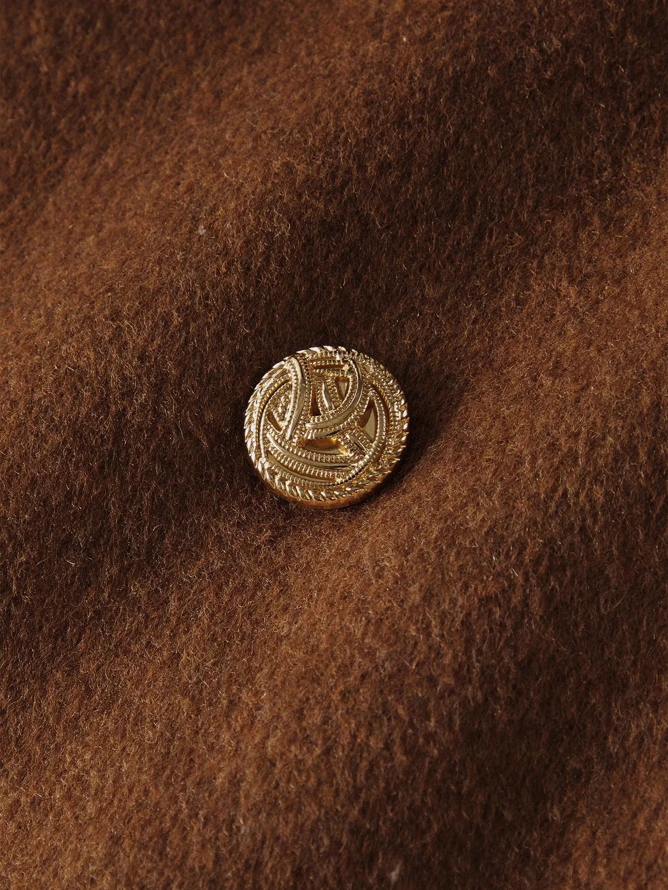 PREMIUM WOOL DOUBLE BREASTED BELTED OVERCOAT FALL WINTER