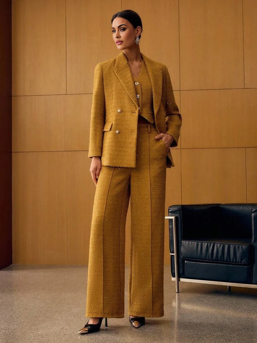 PREMIUM WOOL DOUBLE BREASTED BLAZER FOR AUTUMN amp WINTER