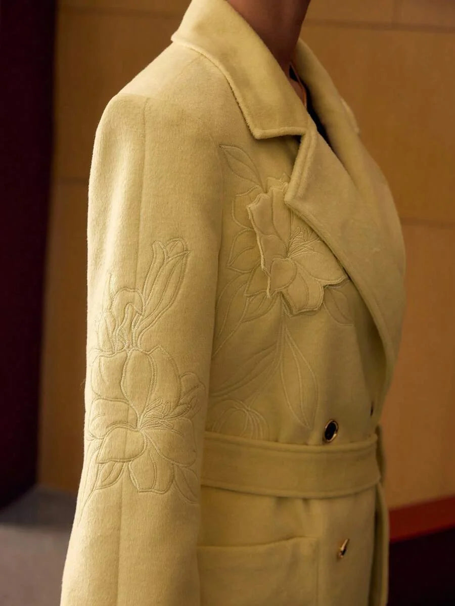 PREMIUM WOOL DOUBLE BREASTED OVERCOAT