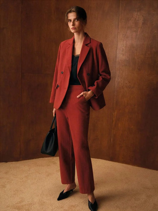 PREMIUM WOOL DOUBLE BREASTED OVERCOAT