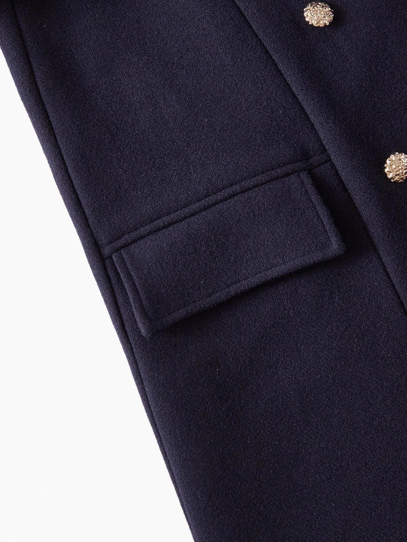 PREMIUM WOOL DOUBLE BREASTED OVERCOAT AUTUMNWINTER