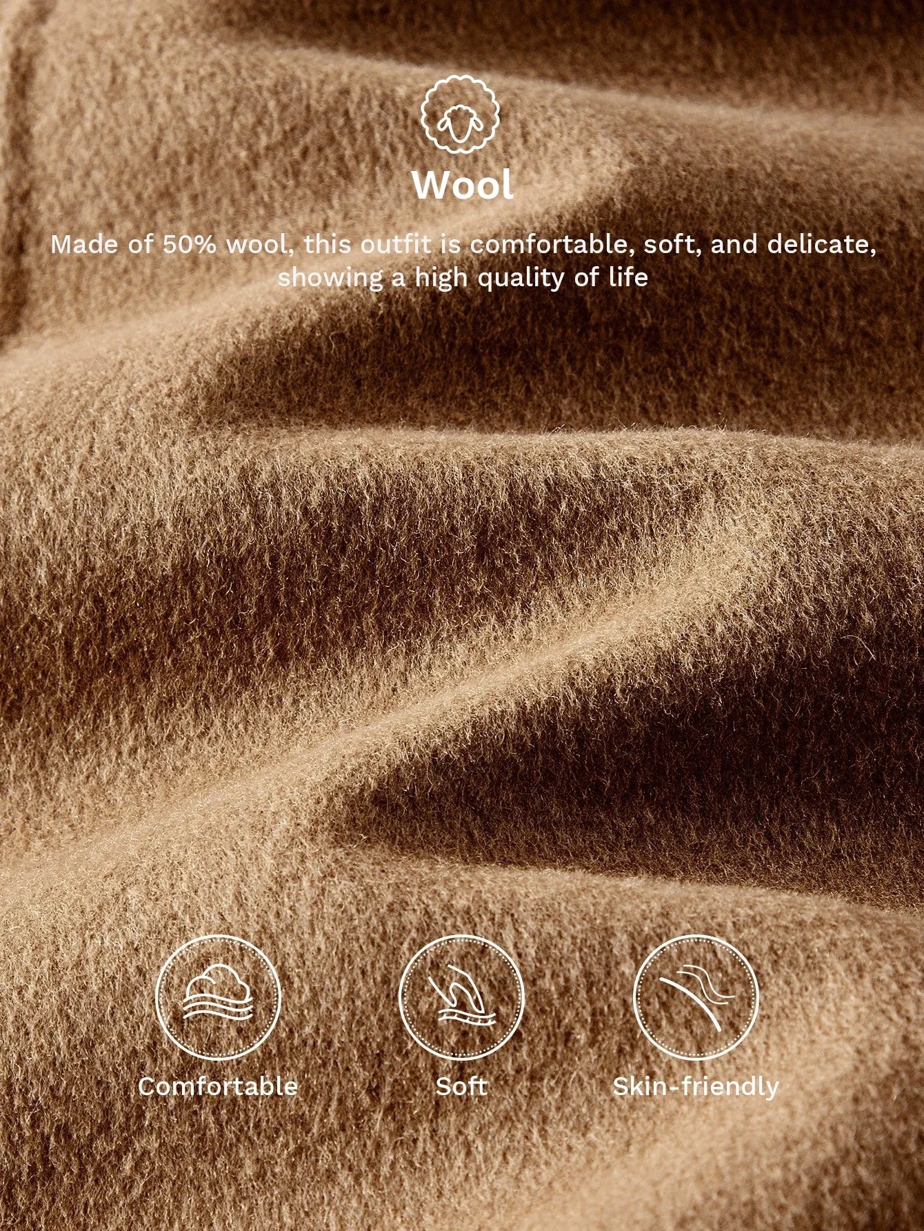 PREMIUM WOOL EMBROIDERY DOUBLE BREASTED OVERCOAT