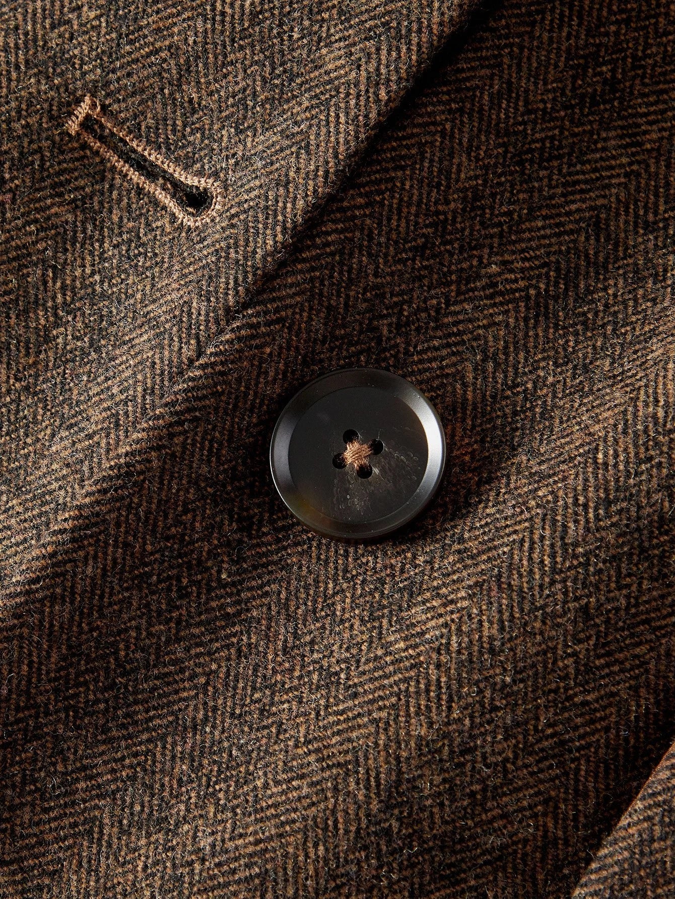 PREMIUM WOOL LAPEL COLLAR BELTED BLAZER