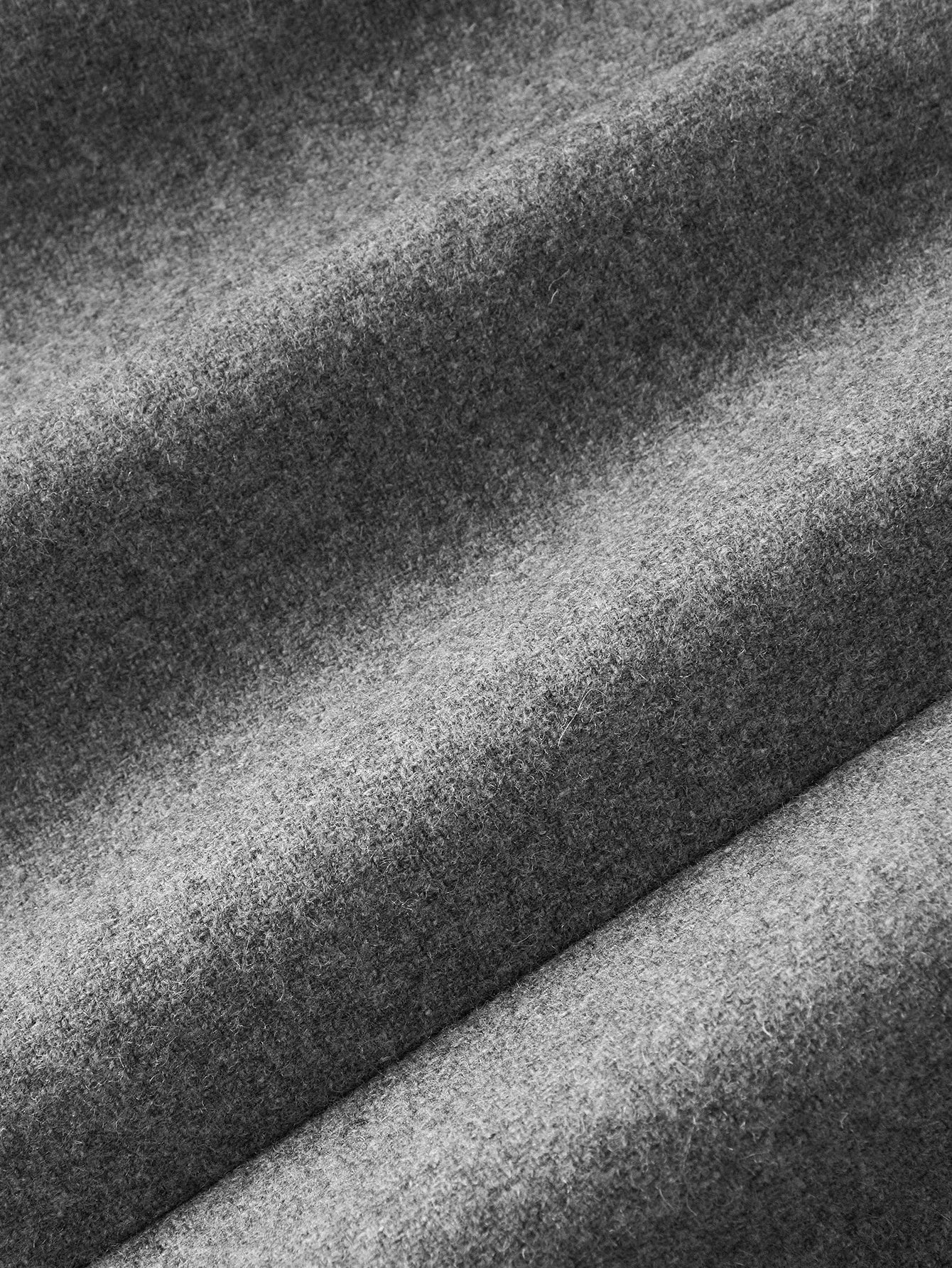 PREMIUM WOOL LAPEL COLLAR DOUBLE BREASTED PLACKET OVERCOAT FOR AUTUMN amp WINTER