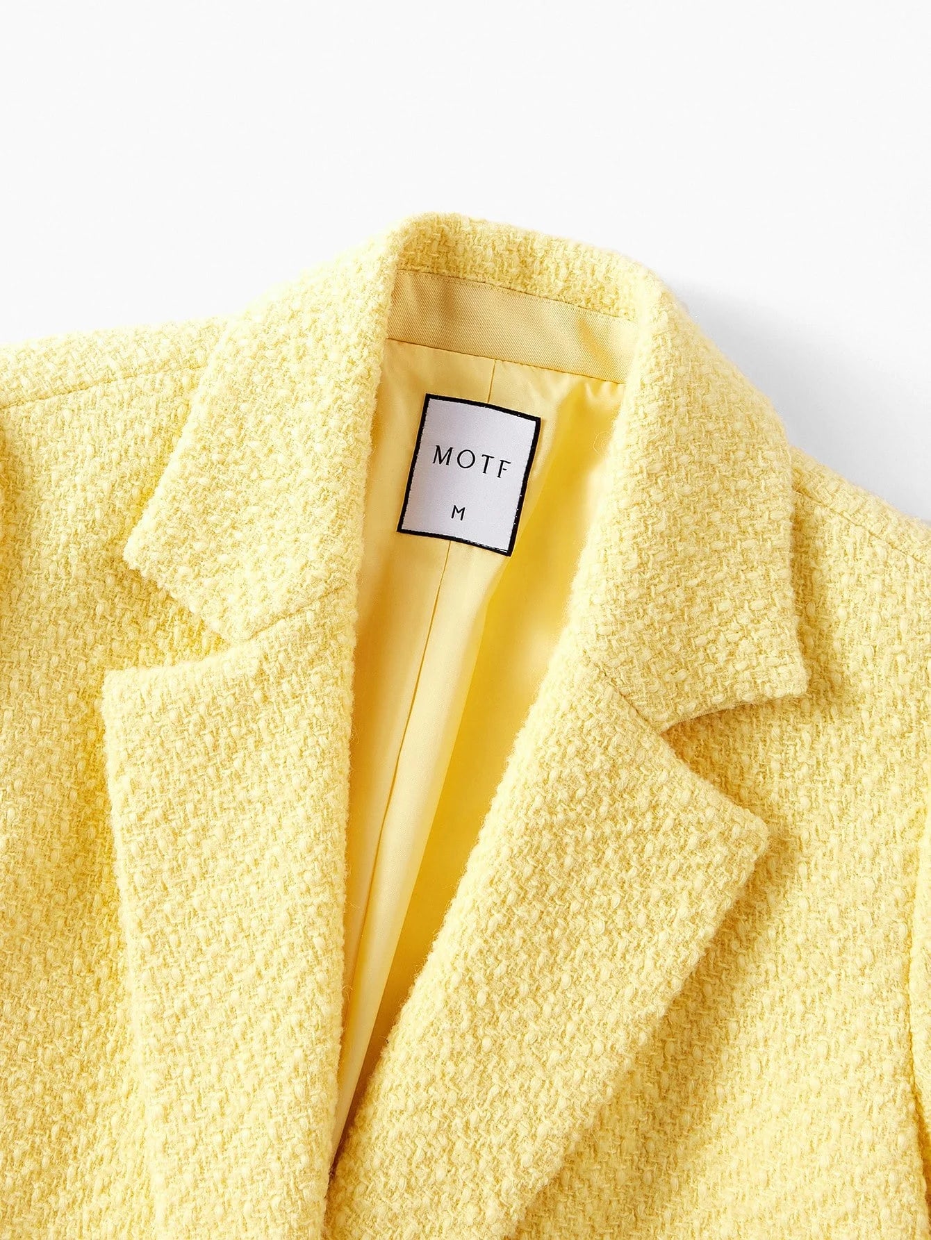 PREMIUM WOOL LAPEL COLLAR LONGLINE OVERCOAT