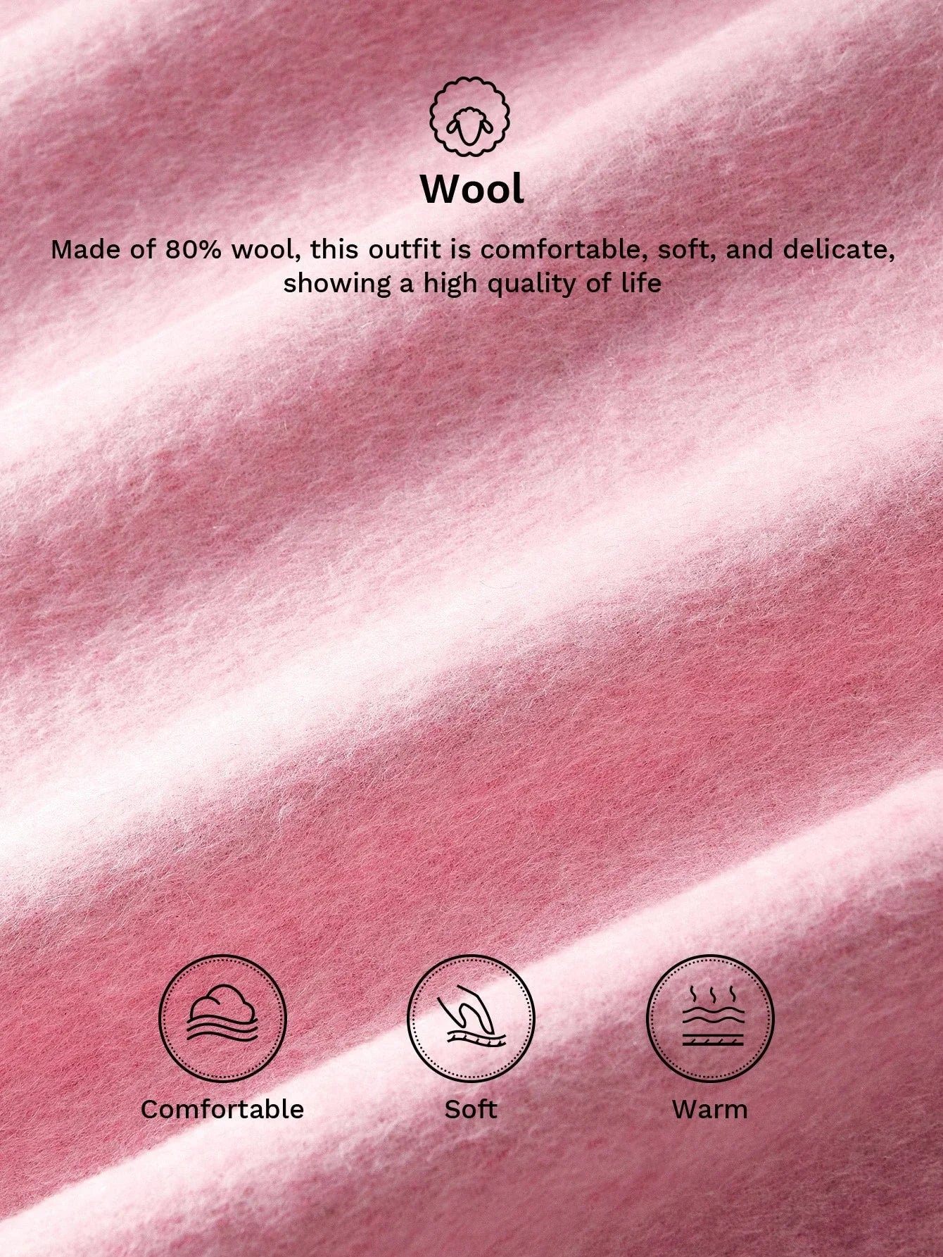 PREMIUM WOOL OMBRE BELTED OVERCOAT