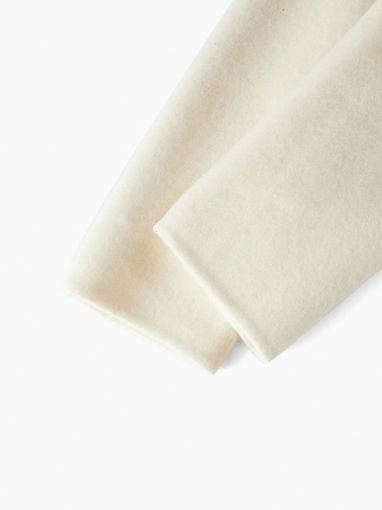 PREMIUM WOOL PEAK COLLAR DOUBLE BREASTED BELTED OVERCOAT