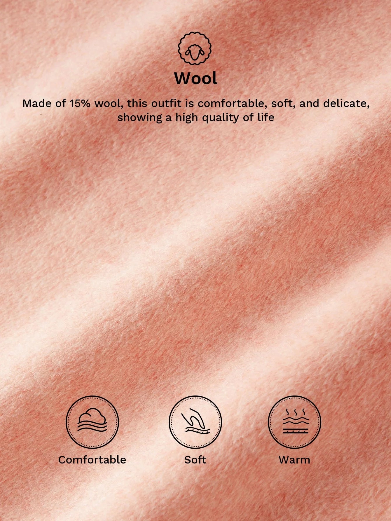 PREMIUM WOOL PEAK COLLAR WAIST CONTRAST FLUFFY POCKET OVERCOAT MINIMALIST amp ELEGANT