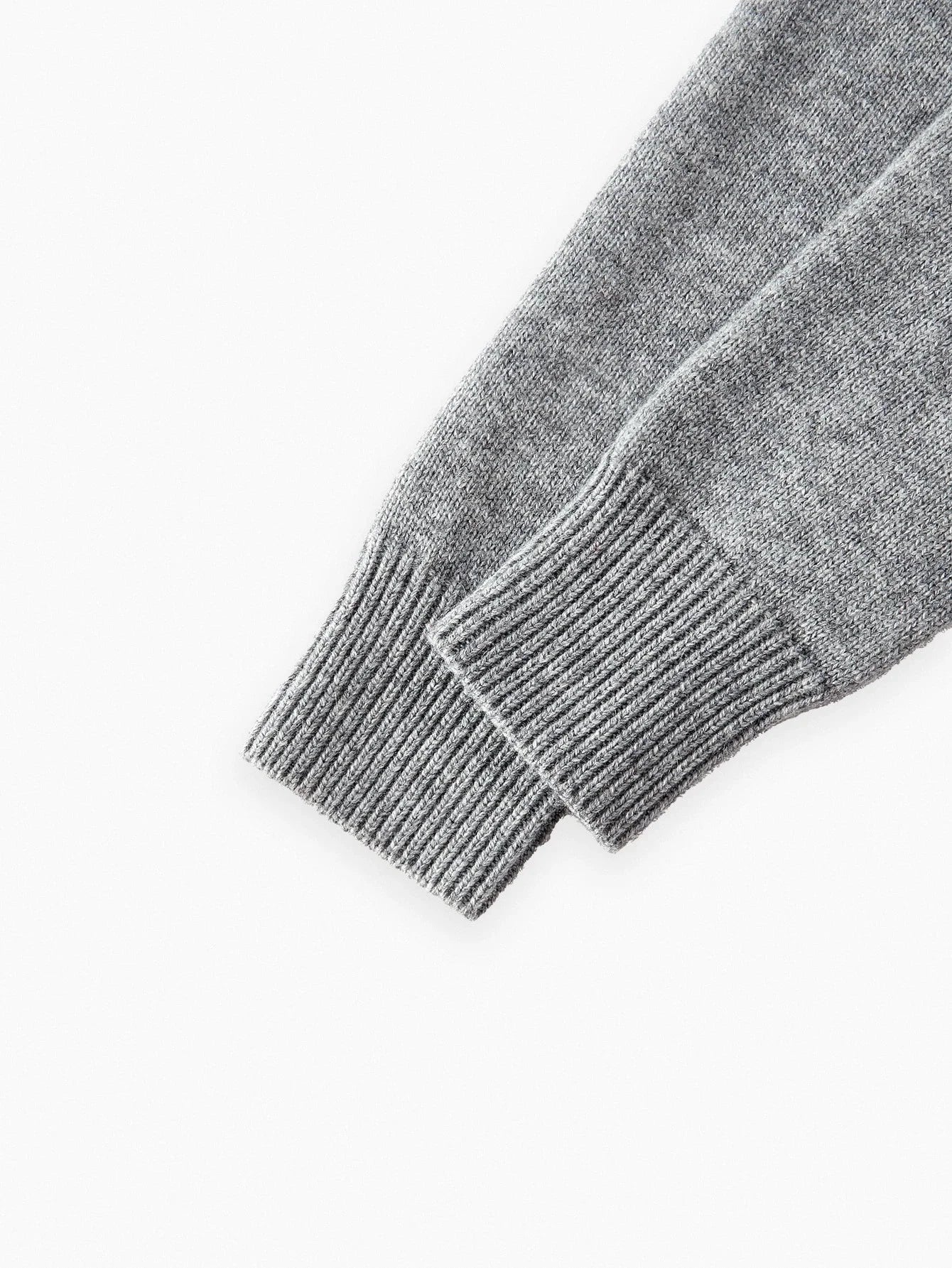 PREMIUM WOOL RHINESTONE DETAIL CARDIGAN