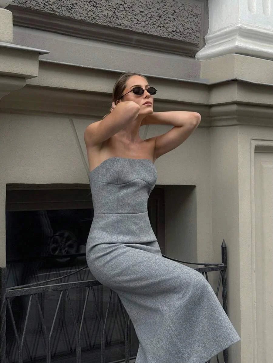 PREMIUM WOOL SLIM FIT DRESS