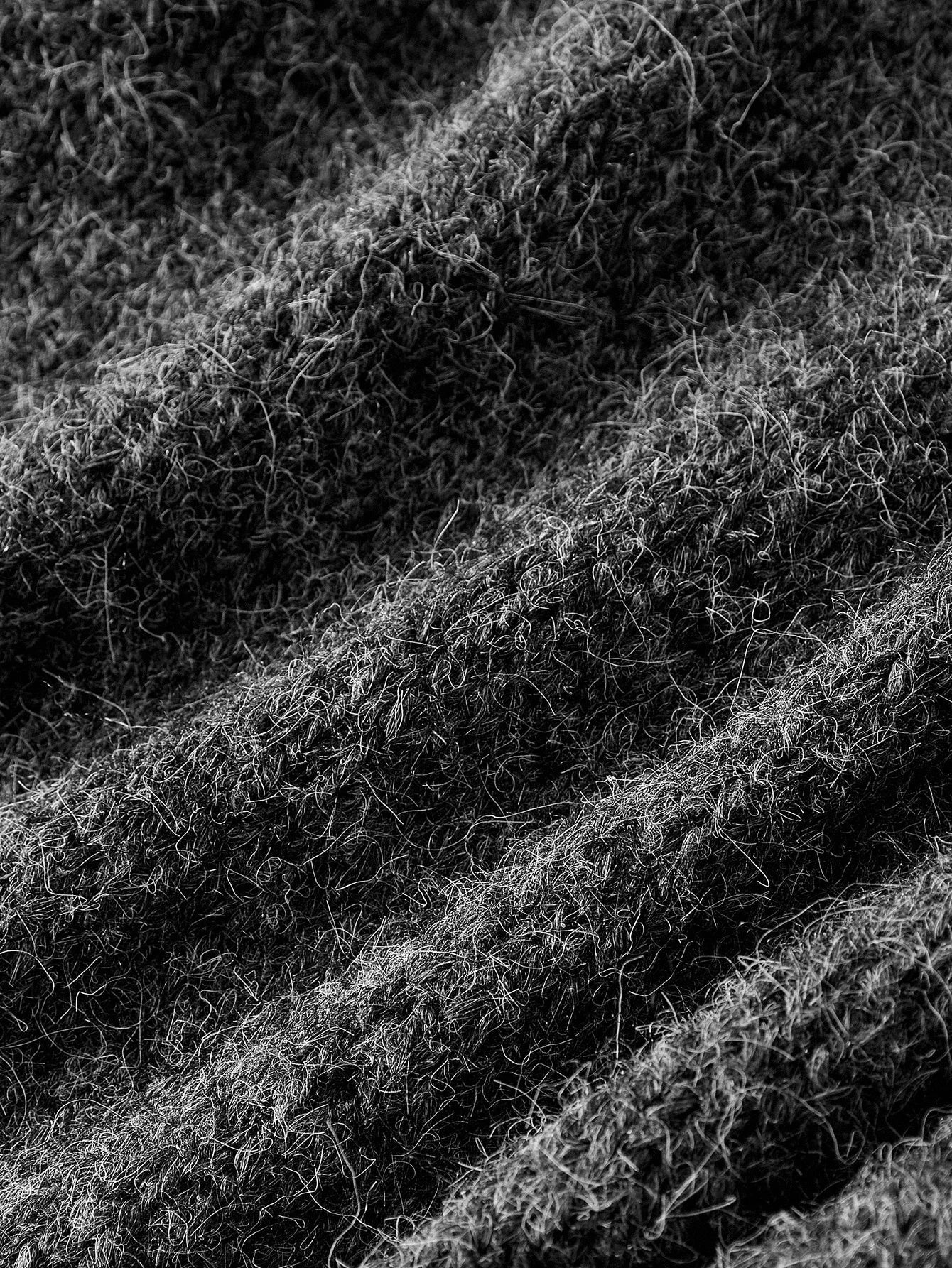 PREMIUM WOOL SOLID HALTER NECK KNIT TOP amp DROP SHOULDER OVERSIZE CARDIGAN SET