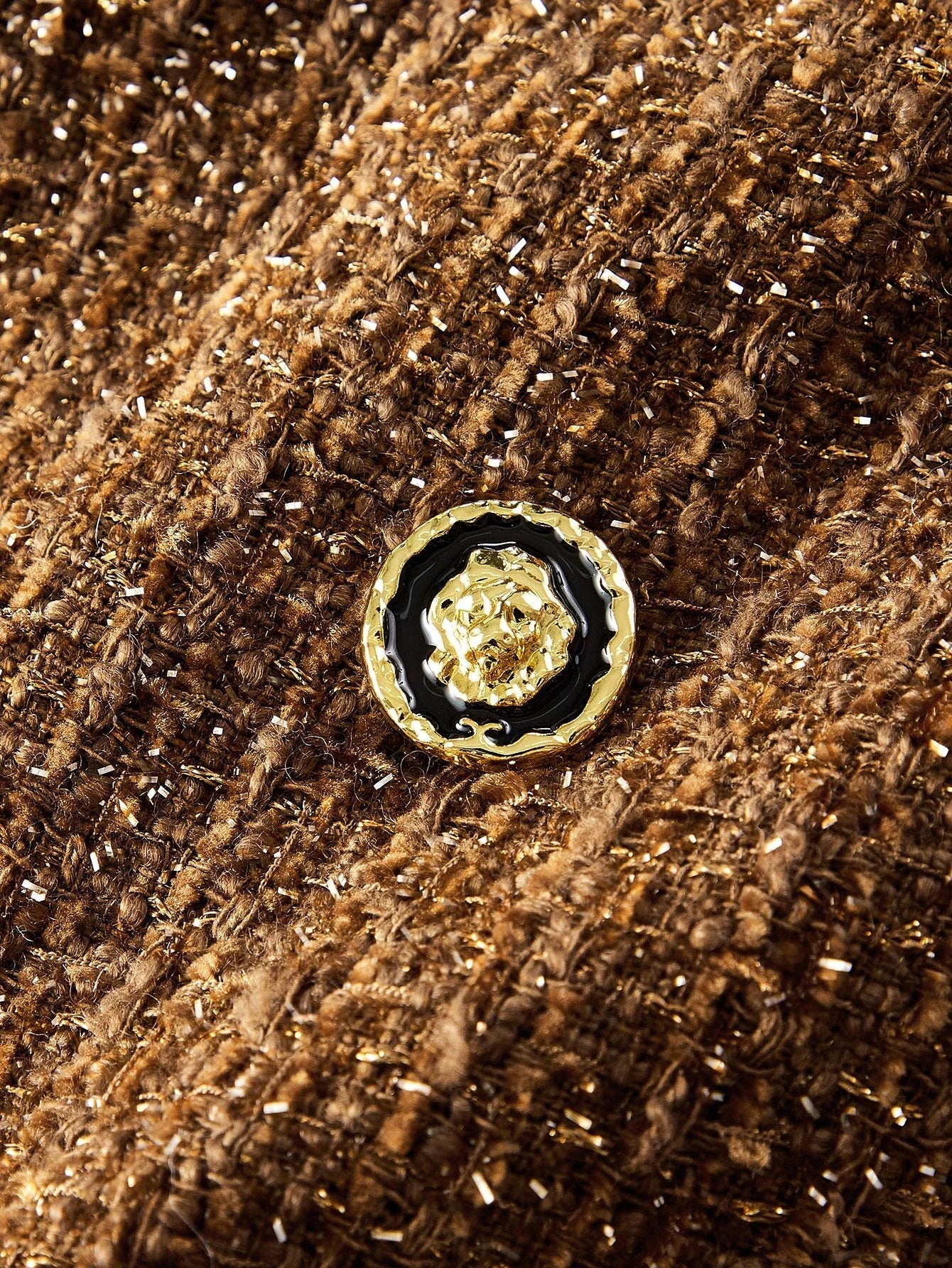 PREMIUM WOOL STRUCTURED PEAK COLLAR DOUBLE BREASTED BLAZER