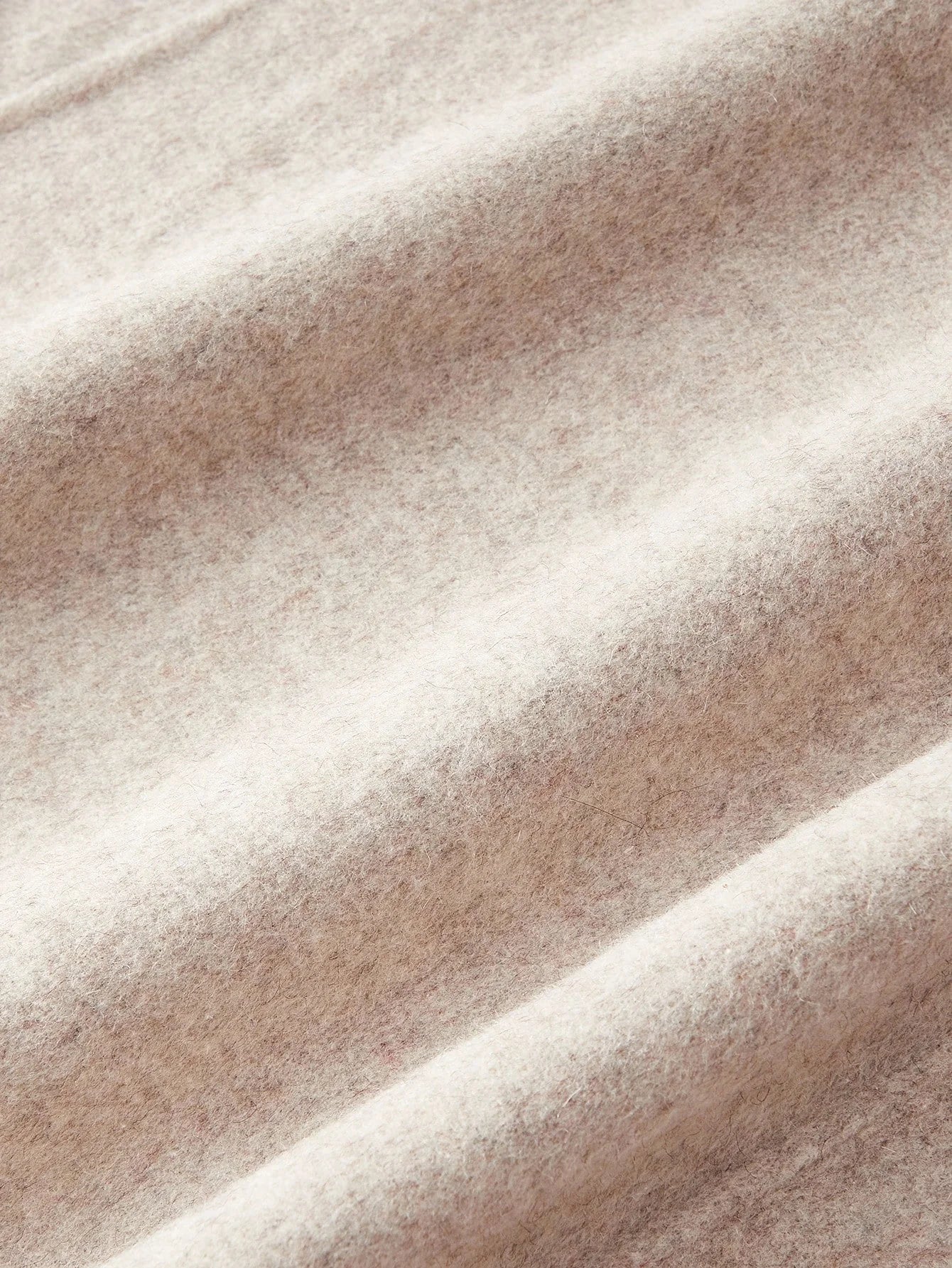 PREMIUM WOOL WATERFALL COLLAR BELTED OVERCOAT