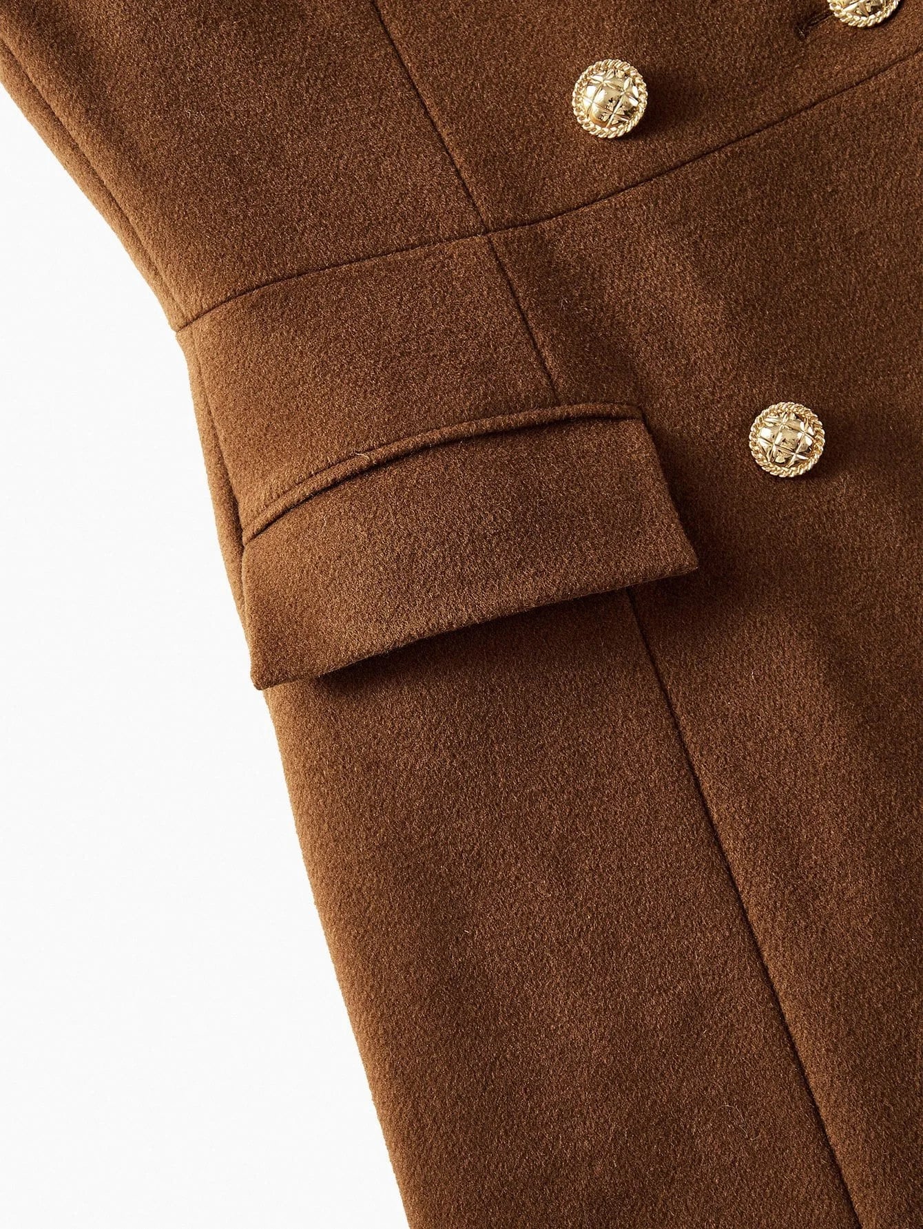 PREMIUM WOOL WOMENS ELEGANT BLEND MIDLENGTH COAT AUTUMNWINTER