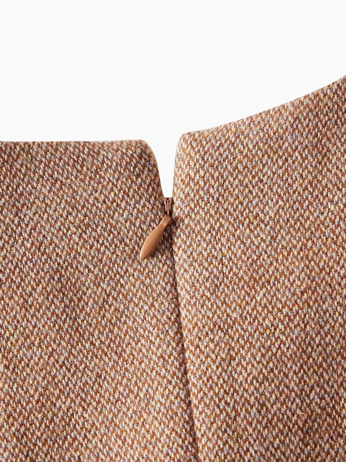 PREMIUM WOOL WRAP ALINE MIDI DRESS