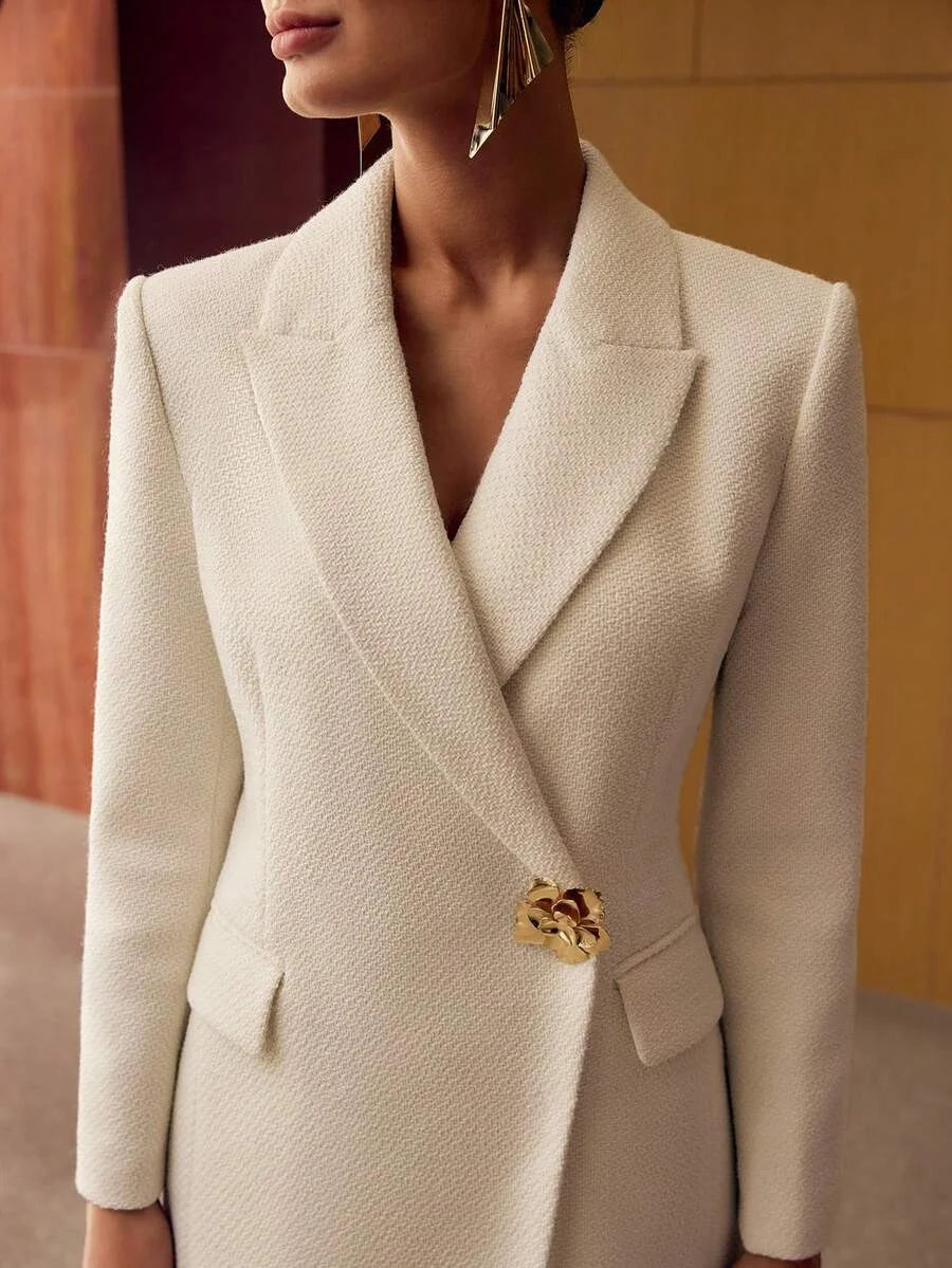 PREMIUM WOOL WRAP BLAZER AUTUMNWINTER