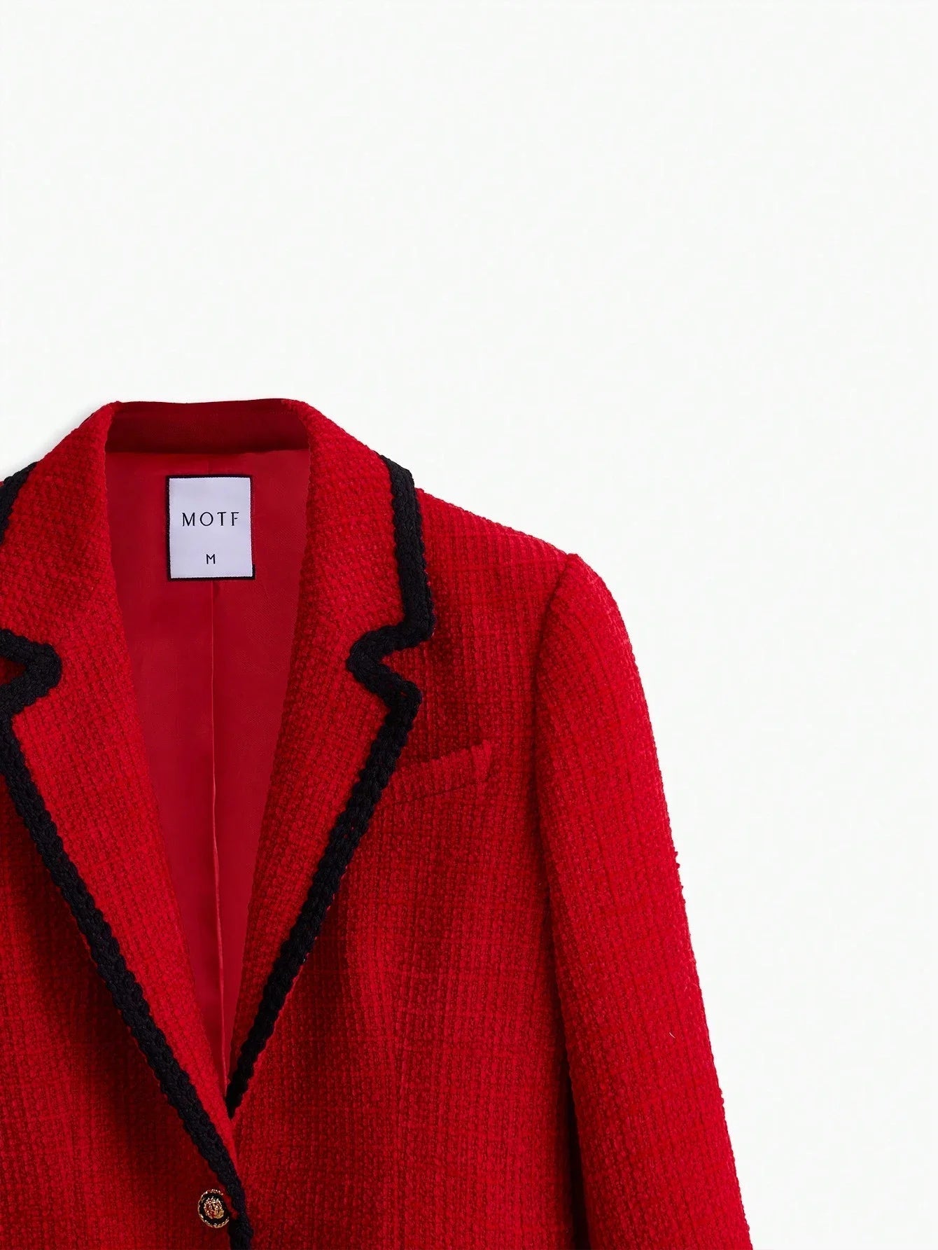 PREMIUM WOOLBLEND TWEED BLAZER