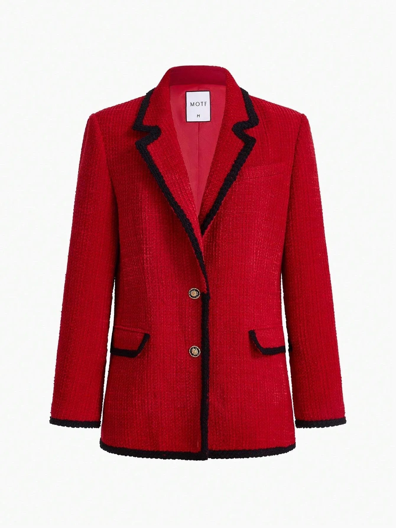 PREMIUM WOOLBLEND TWEED BLAZER