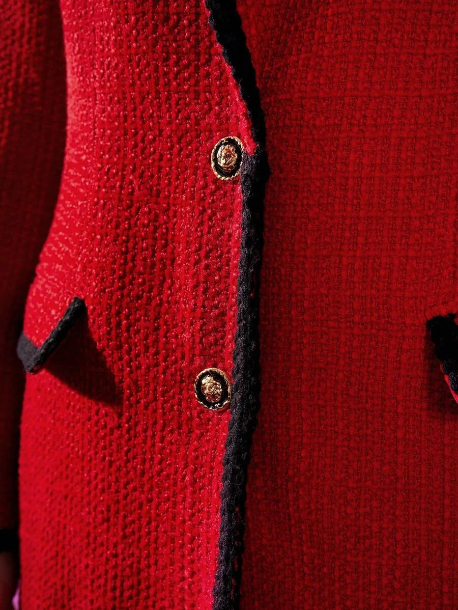 PREMIUM WOOLBLEND TWEED BLAZER