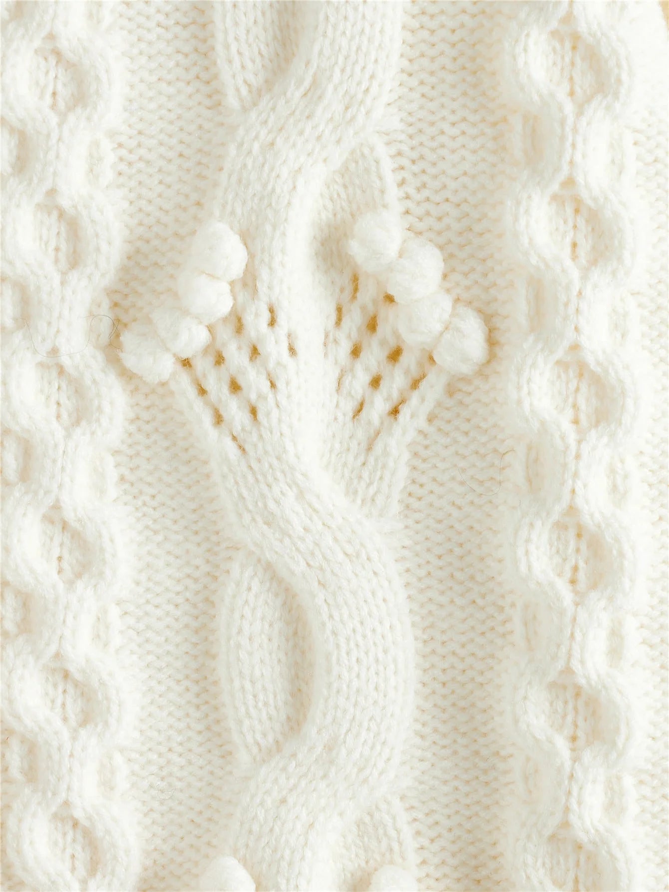 PREMIUM WOOLMIX CABLE KNIT CARDIGAN